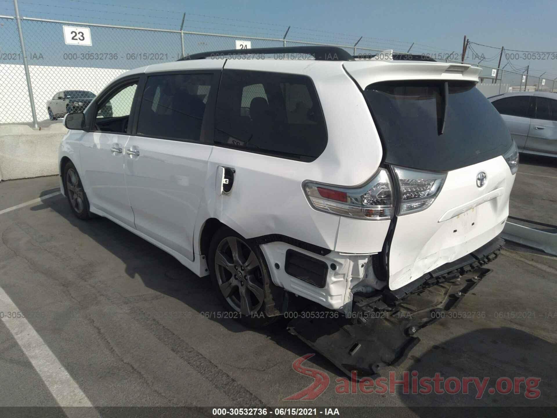 5TDXZ3DC6KS989027 2019 TOYOTA SIENNA