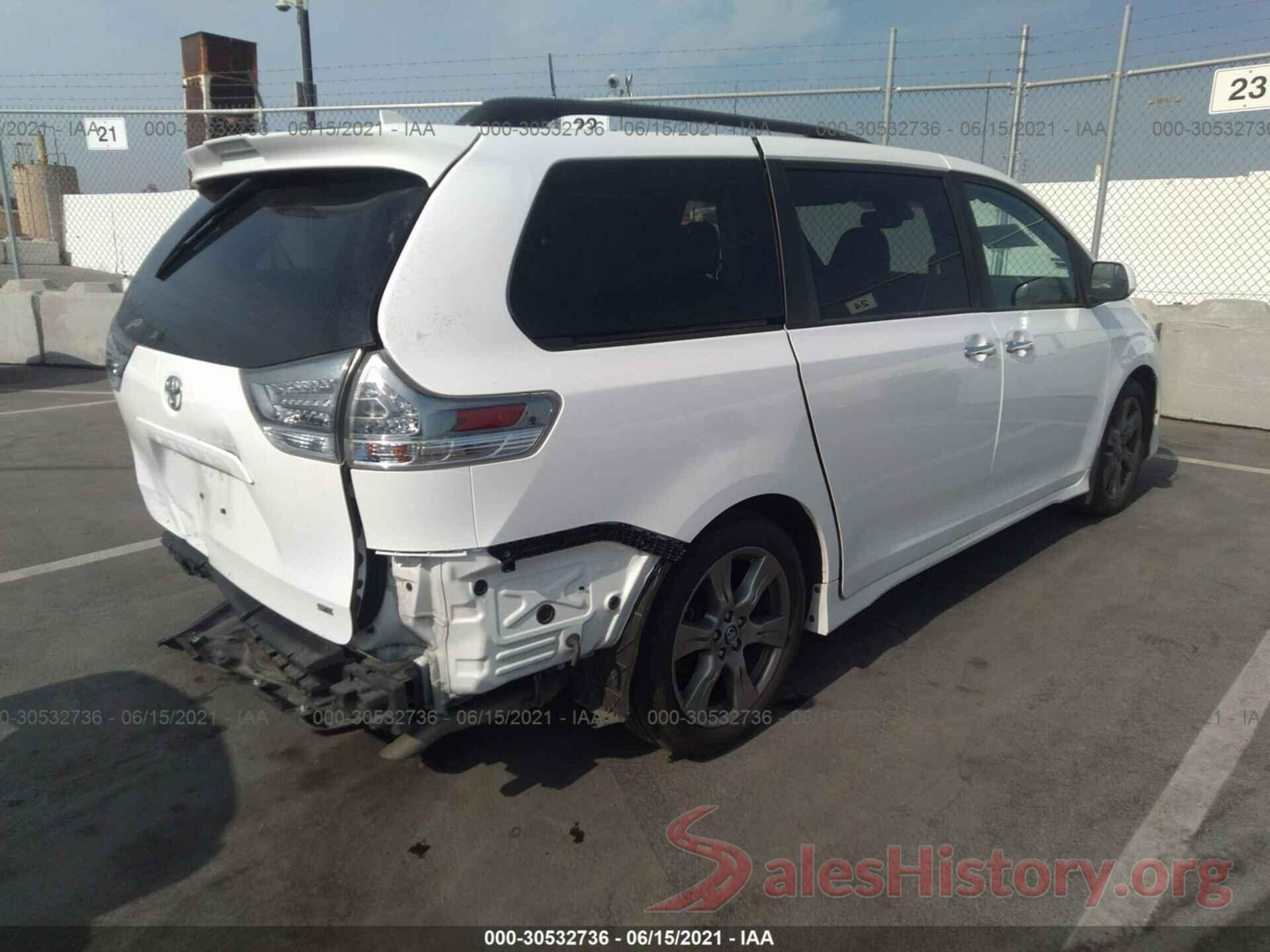 5TDXZ3DC6KS989027 2019 TOYOTA SIENNA