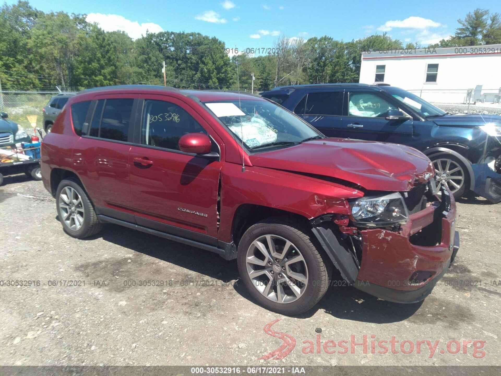 1C4NJDEB4HD188756 2017 JEEP COMPASS