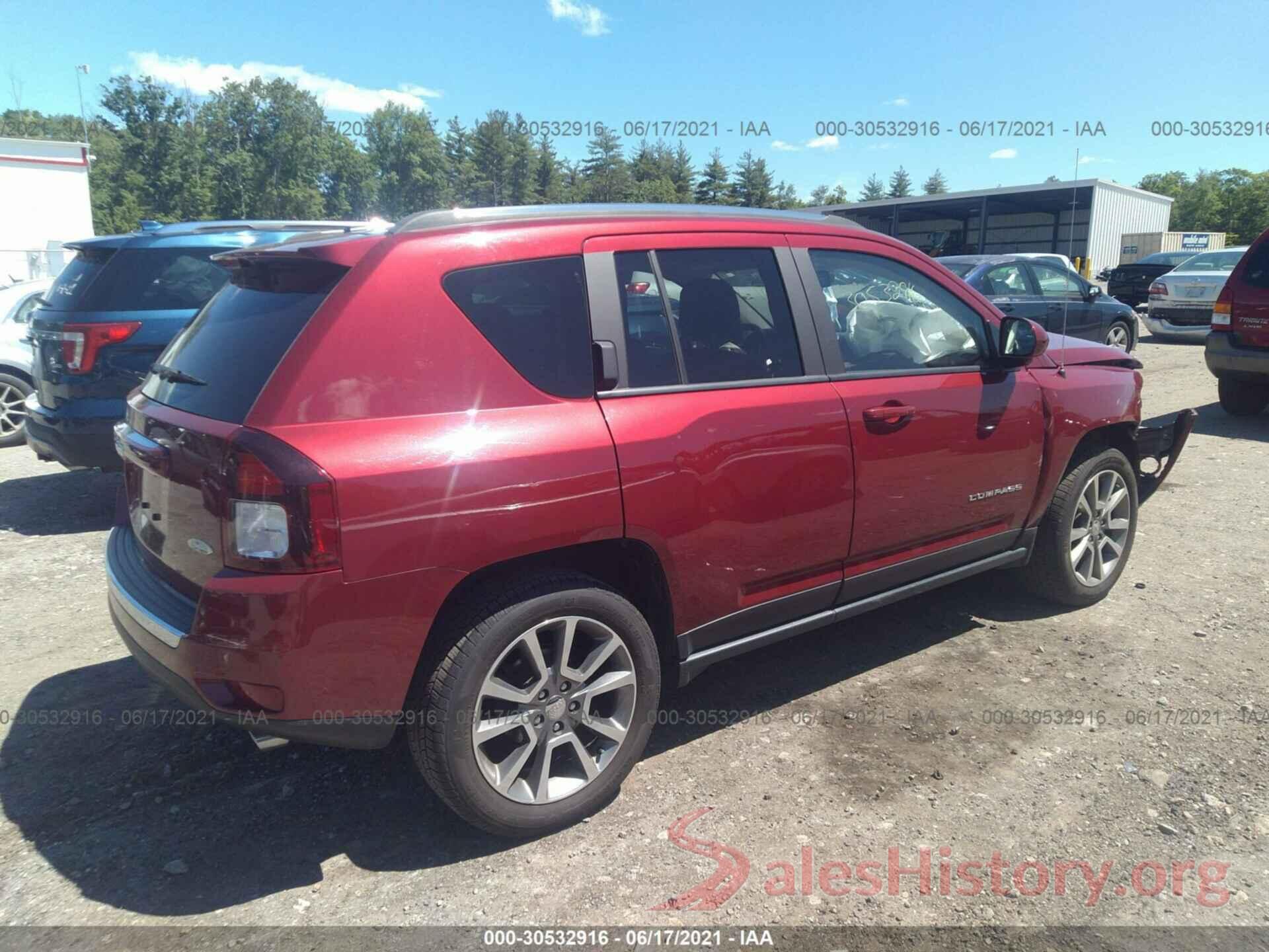 1C4NJDEB4HD188756 2017 JEEP COMPASS