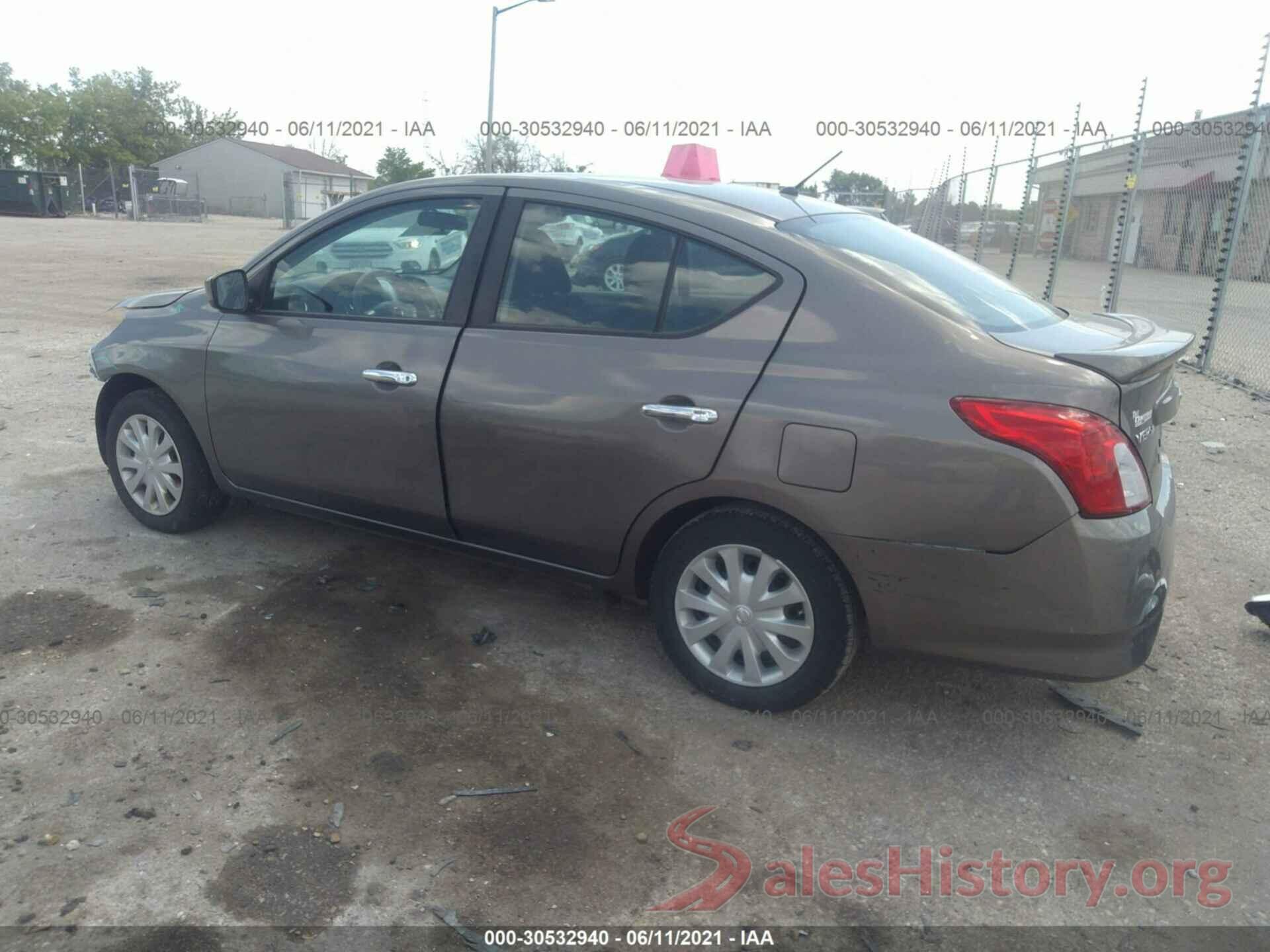 3N1CN7APXGL813333 2016 NISSAN VERSA