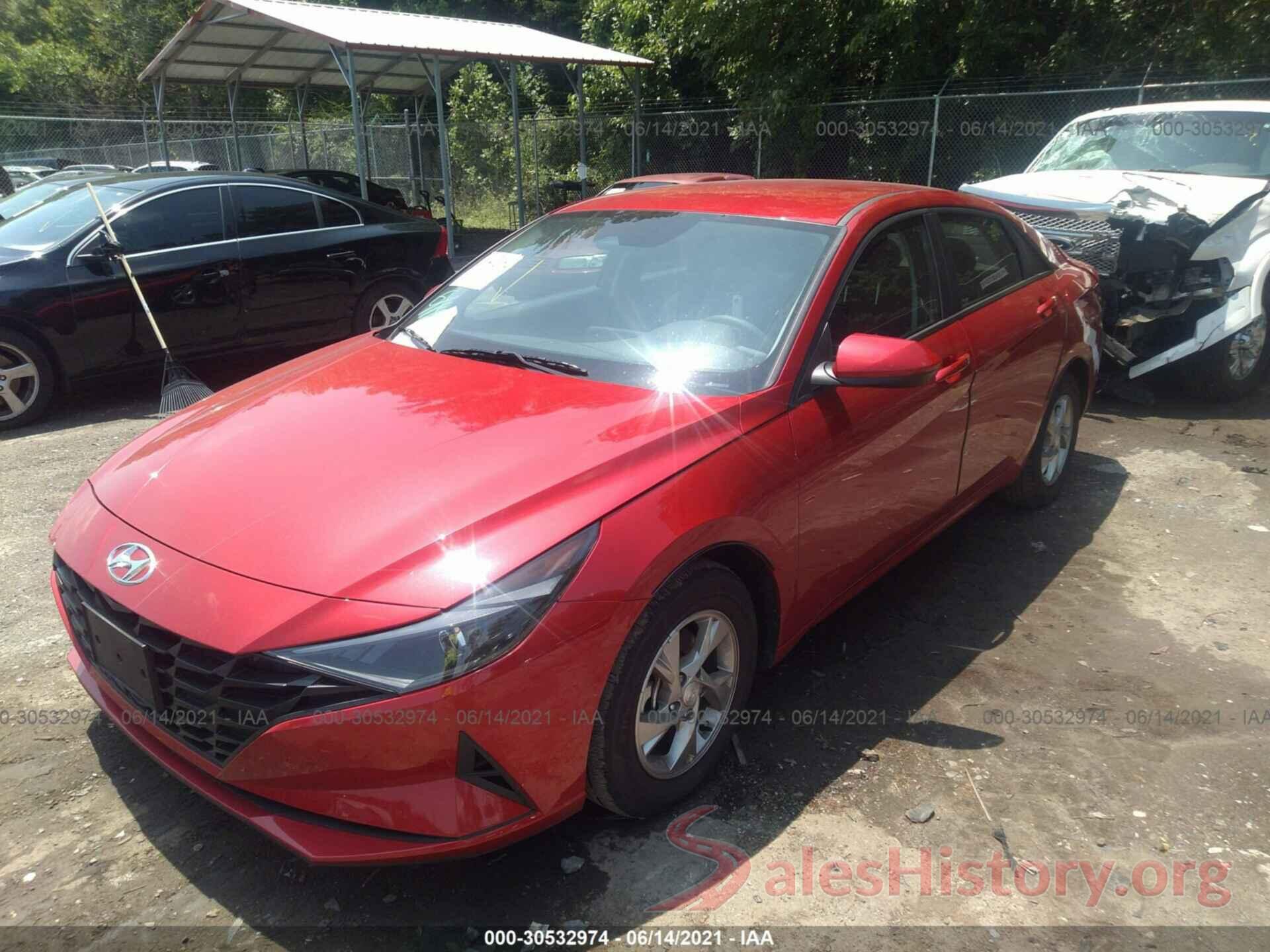 5NPLL4AG3MH029153 2021 HYUNDAI ELANTRA