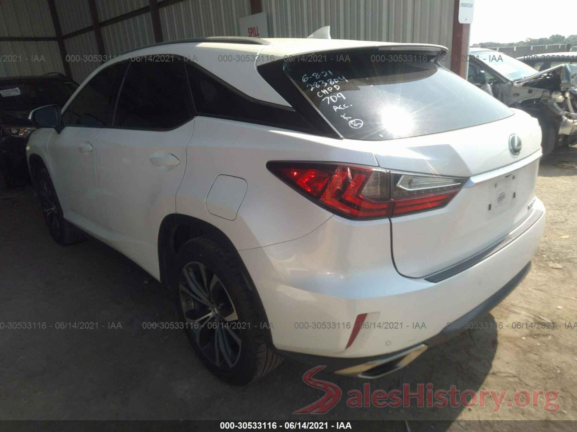 2T2ZZMCA5HC059471 2017 LEXUS RX