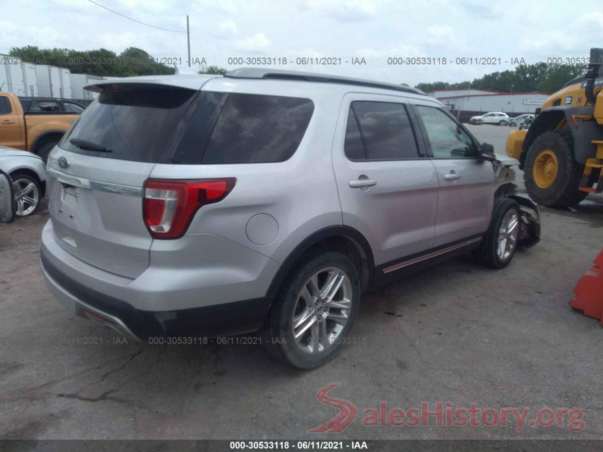 1FM5K7D80HGD01780 2017 FORD EXPLORER