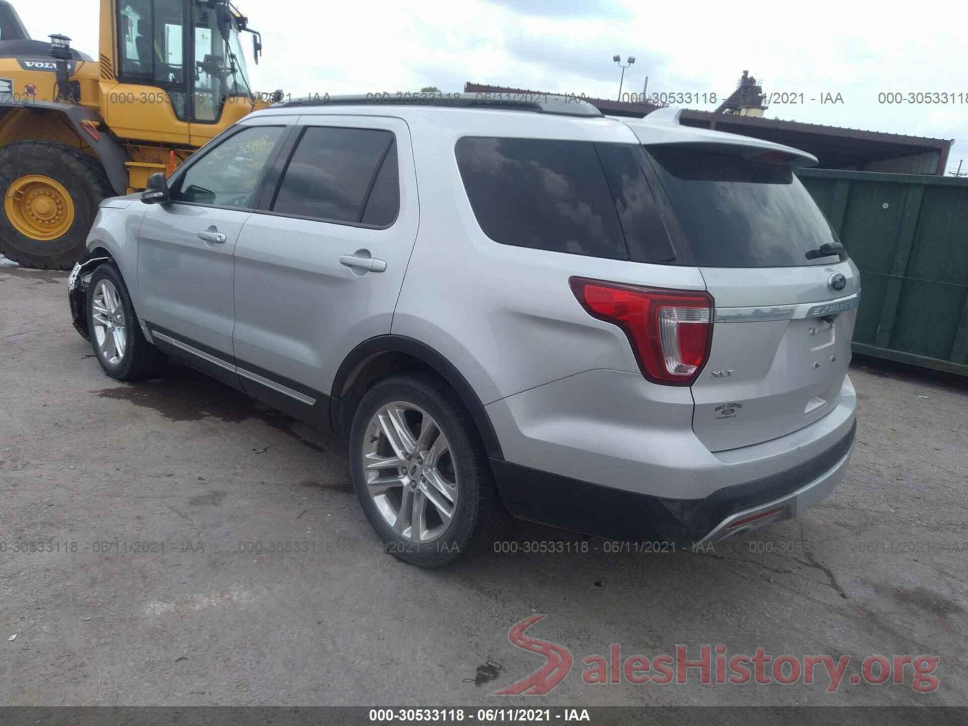 1FM5K7D80HGD01780 2017 FORD EXPLORER