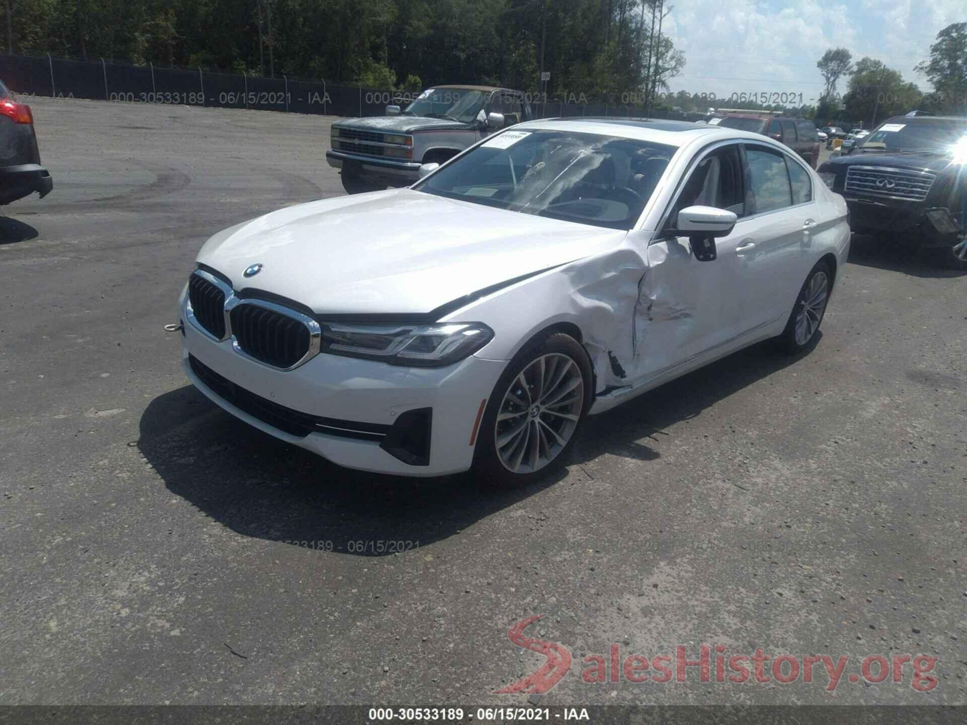 WBA53BH03MCF10702 2021 BMW 5 SERIES