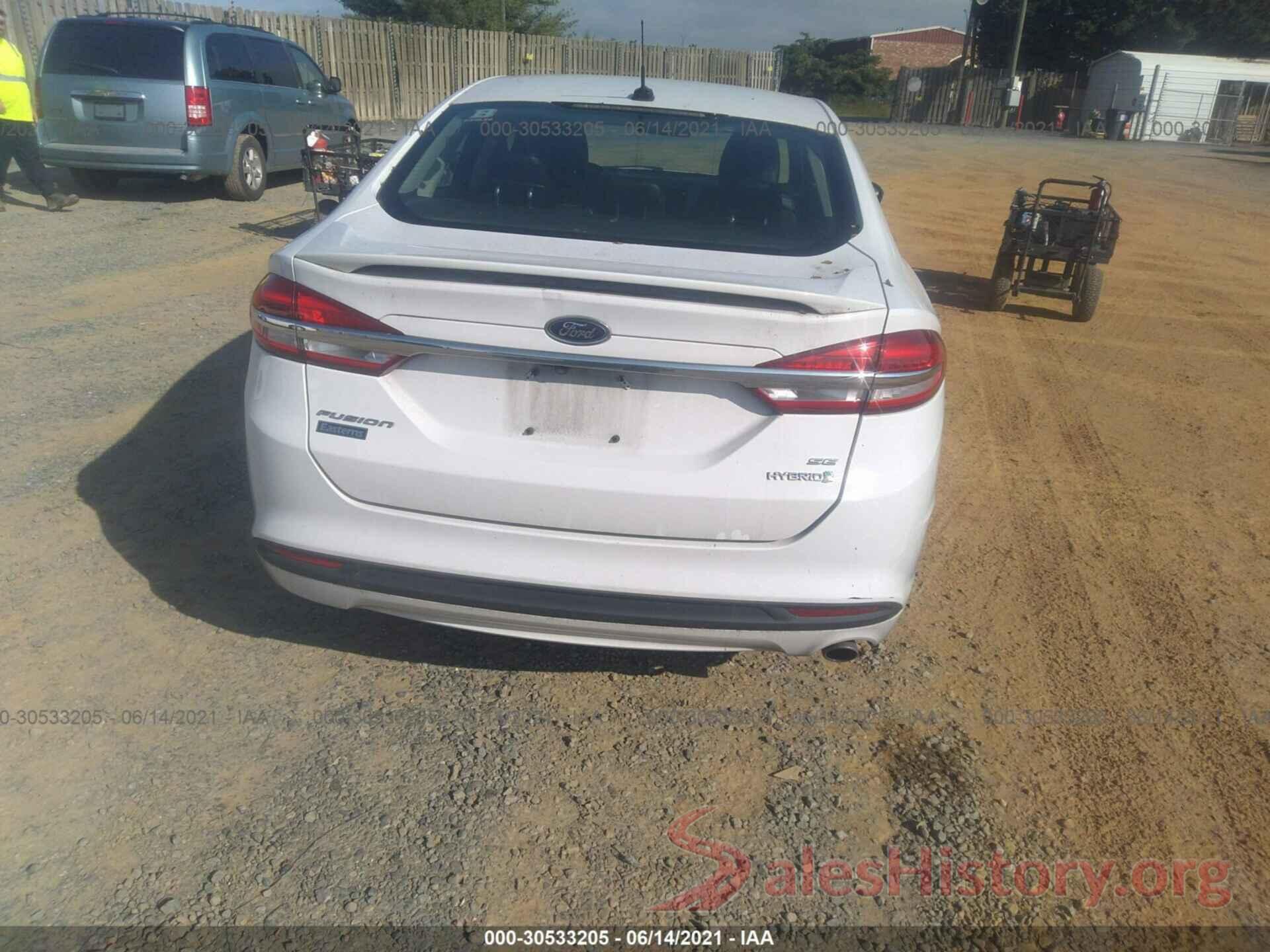 3FA6P0LU8HR190832 2017 FORD FUSION