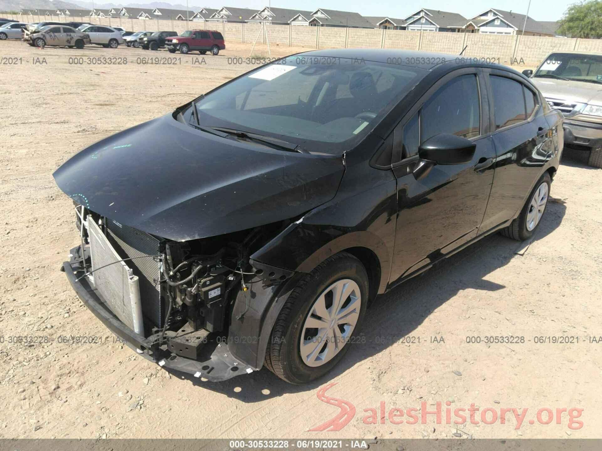 3N1CN8DV9LL809316 2020 NISSAN VERSA