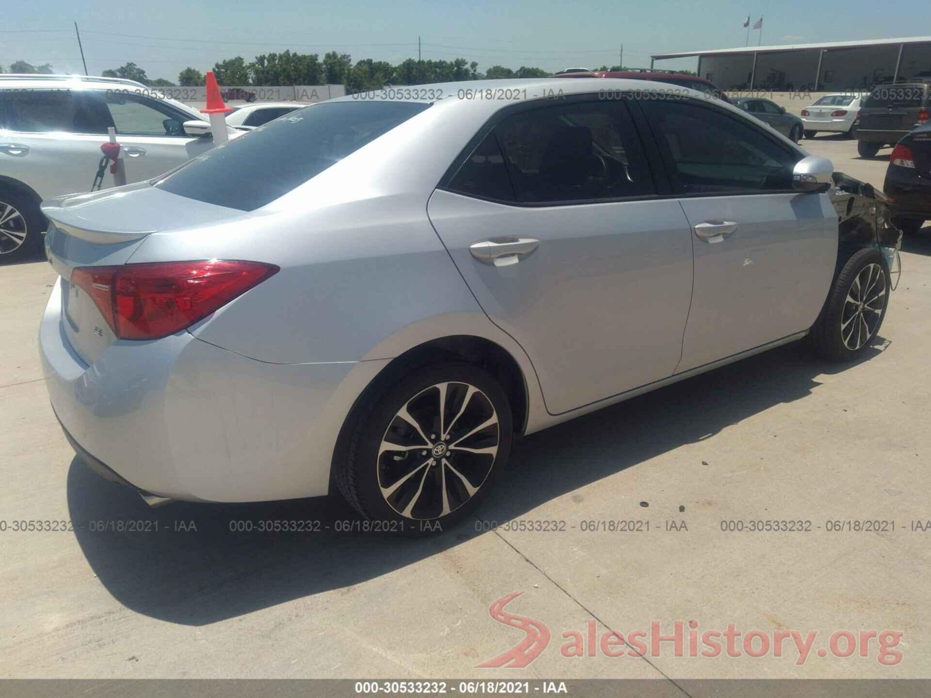 5YFBURHE4JP760943 2018 TOYOTA COROLLA