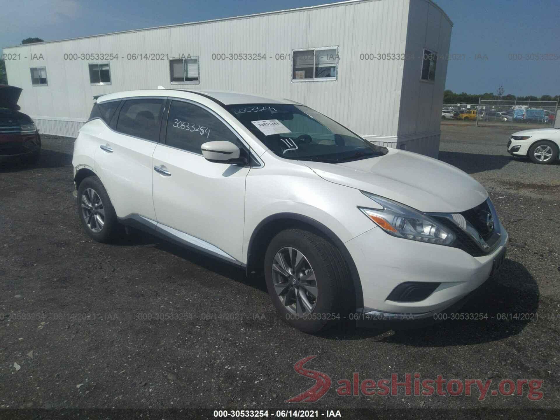 5N1AZ2MG5GN157240 2016 NISSAN MURANO