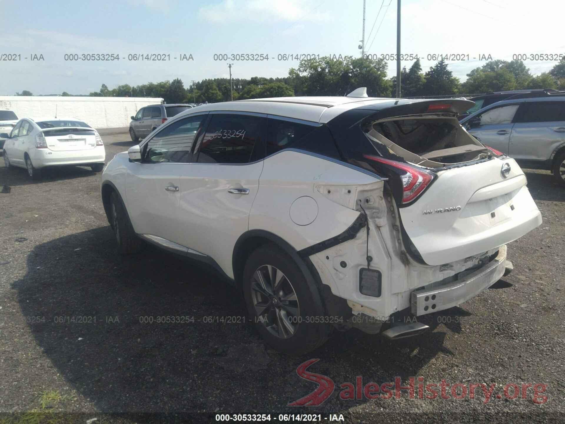 5N1AZ2MG5GN157240 2016 NISSAN MURANO