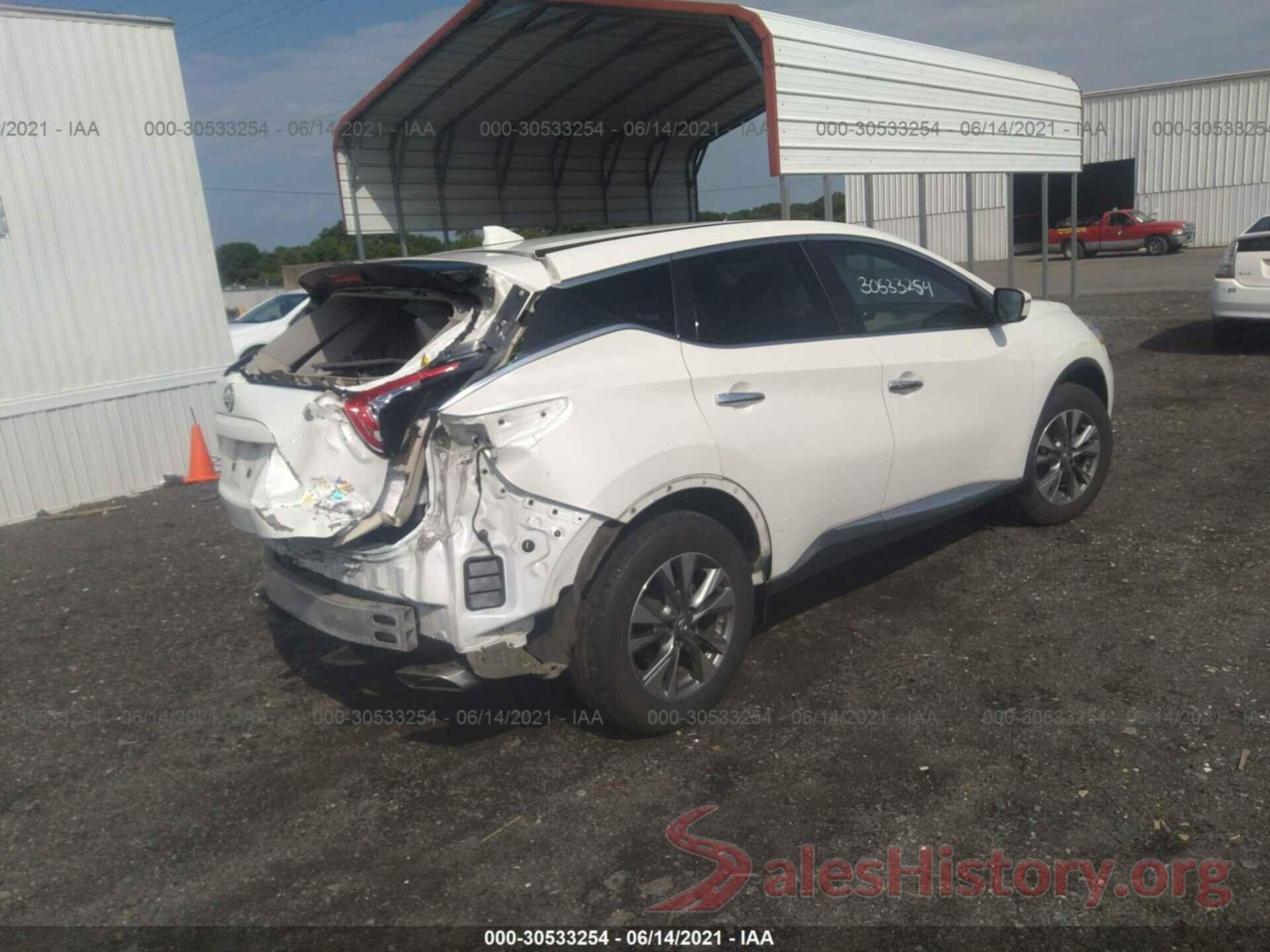 5N1AZ2MG5GN157240 2016 NISSAN MURANO