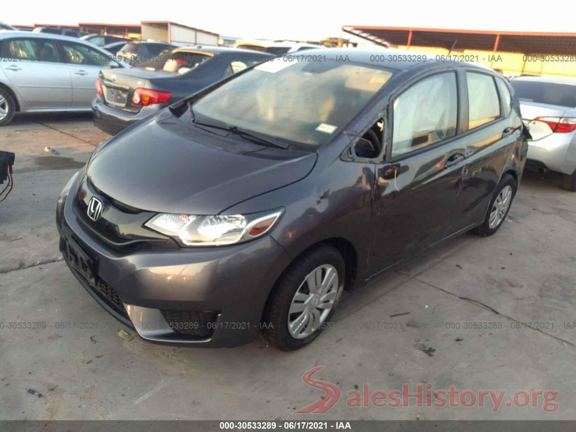 JHMGK5H53GX033015 2016 HONDA FIT