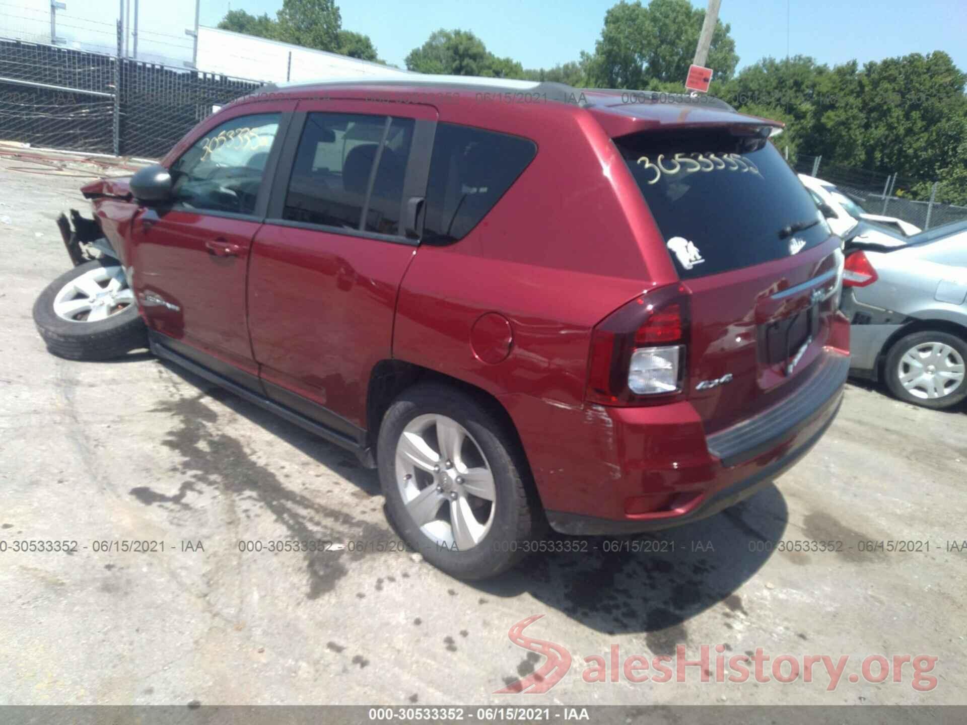 1C4NJDBB2GD617542 2016 JEEP COMPASS