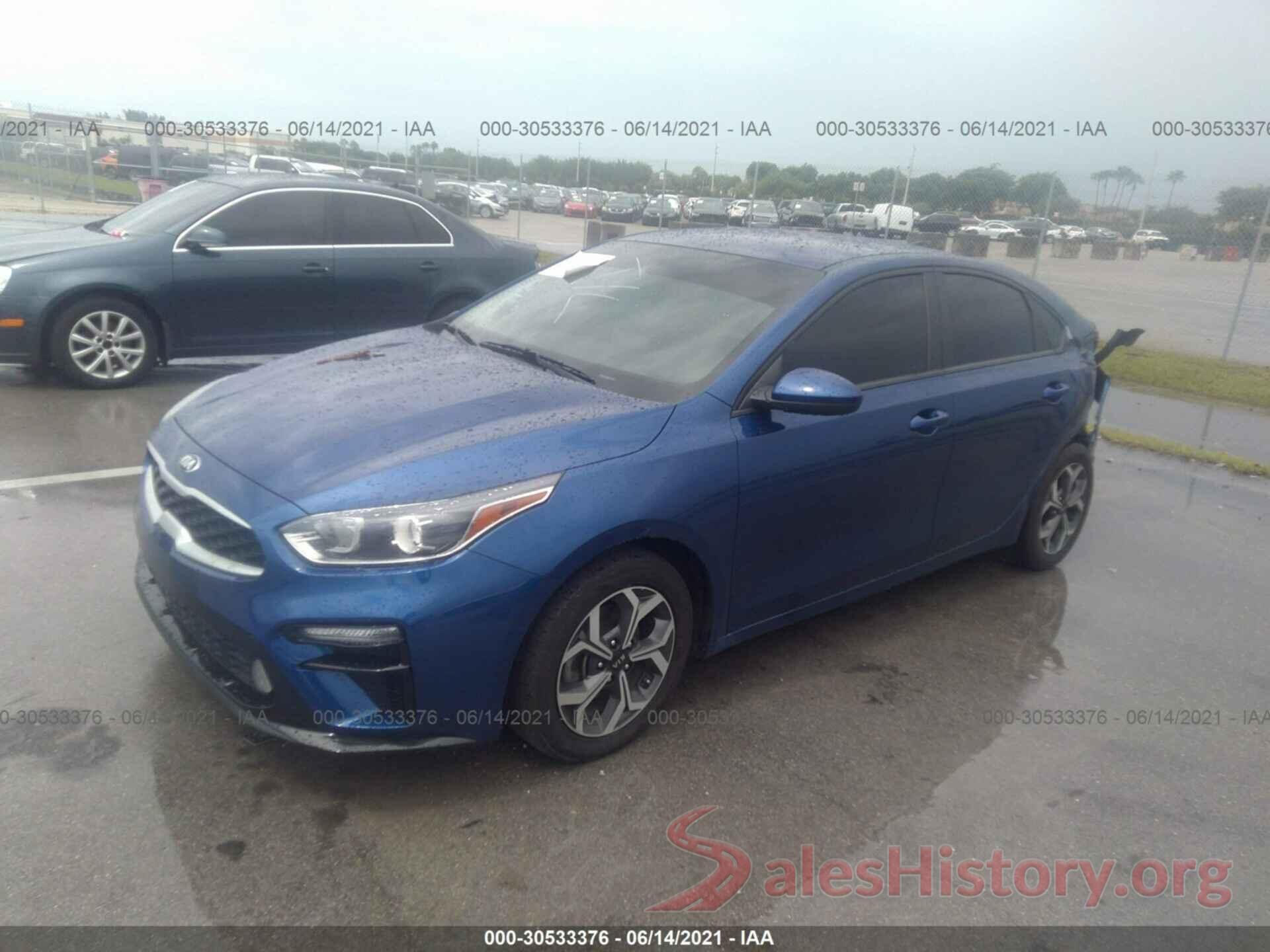 3KPF24AD2KE008169 2019 KIA FORTE