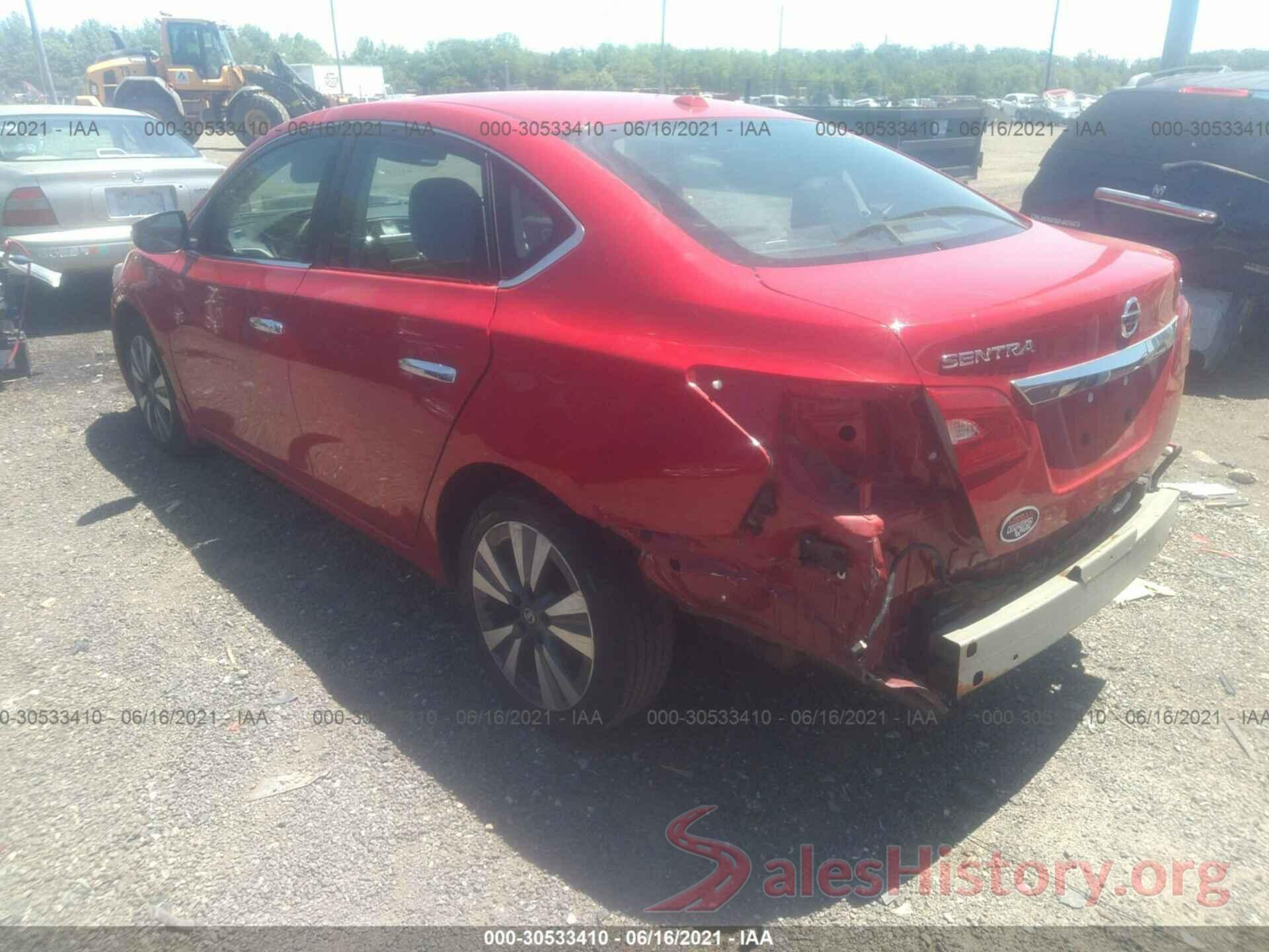 3N1AB7AP3HY345644 2017 NISSAN SENTRA