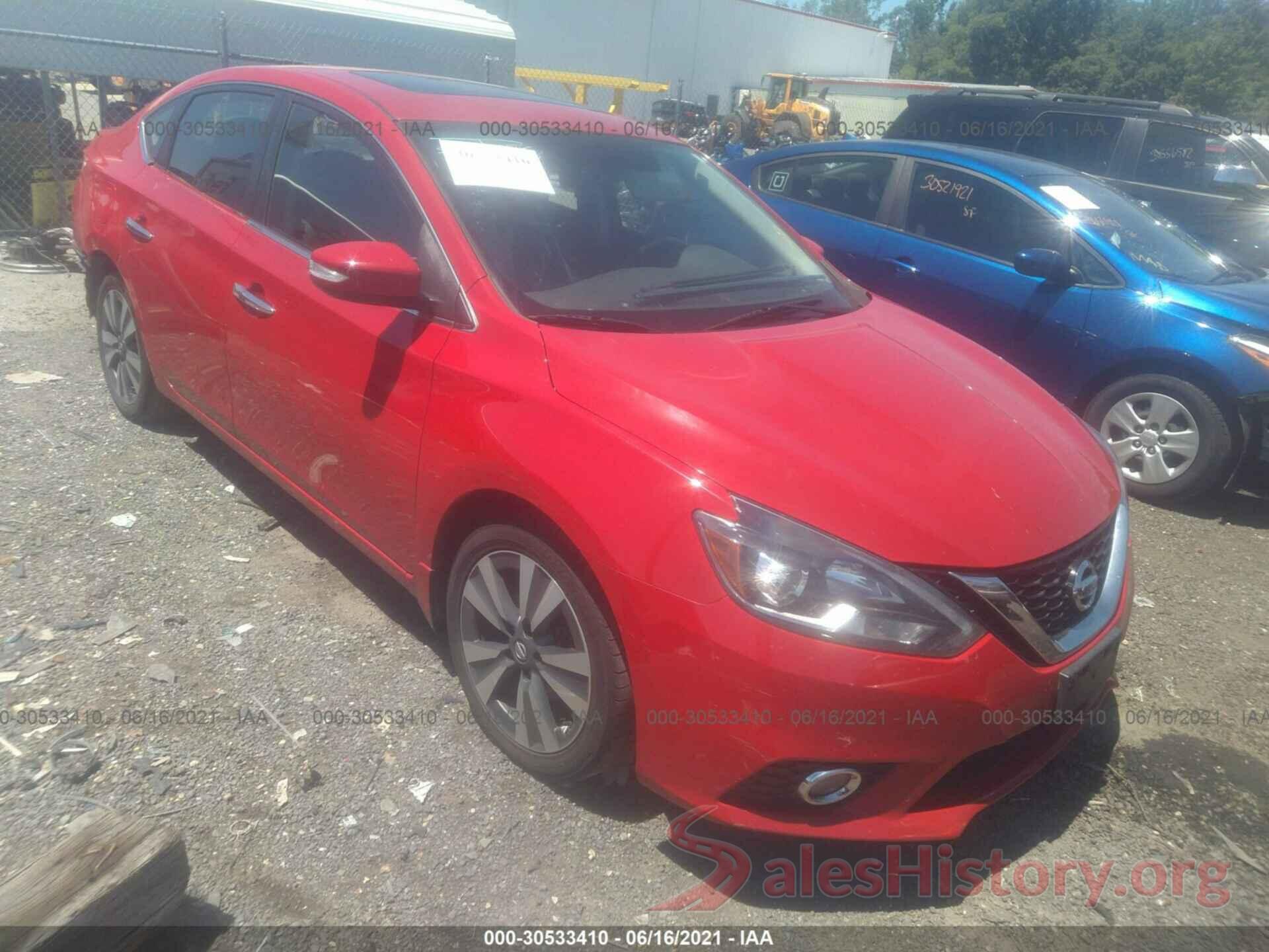 3N1AB7AP3HY345644 2017 NISSAN SENTRA