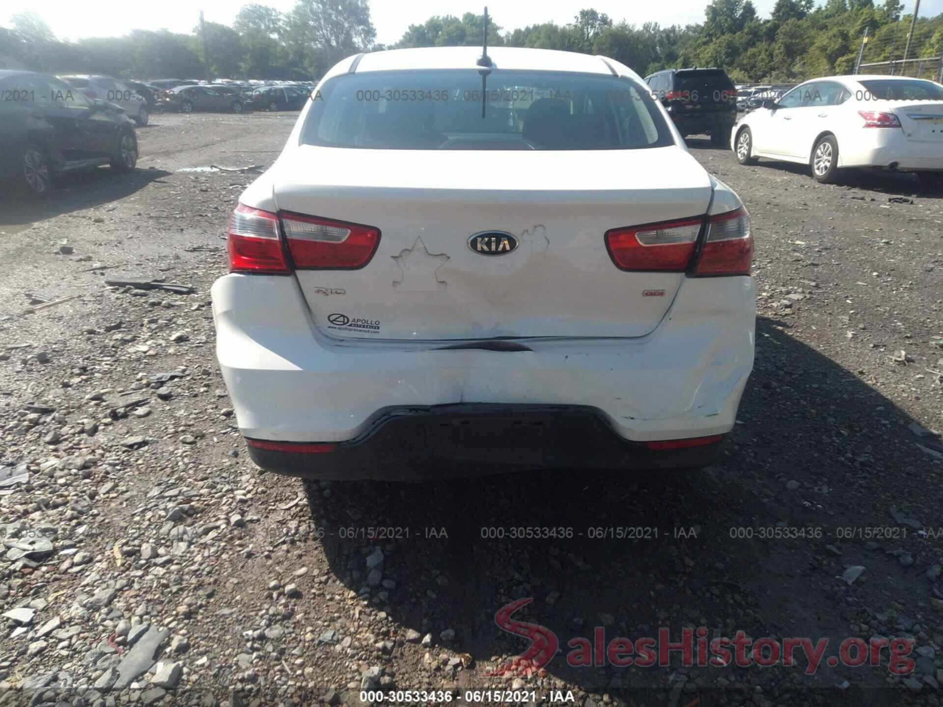 KNADM4A39H6045594 2017 KIA RIO