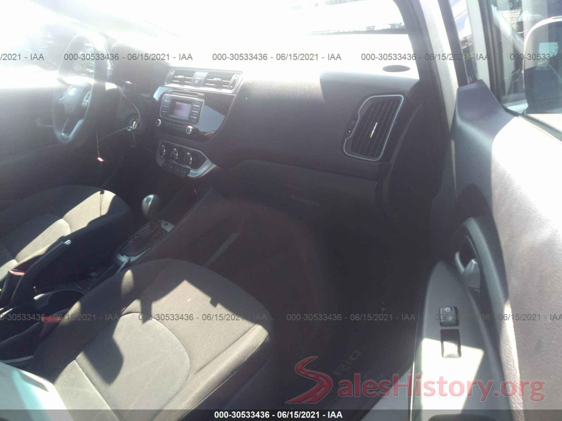 KNADM4A39H6045594 2017 KIA RIO