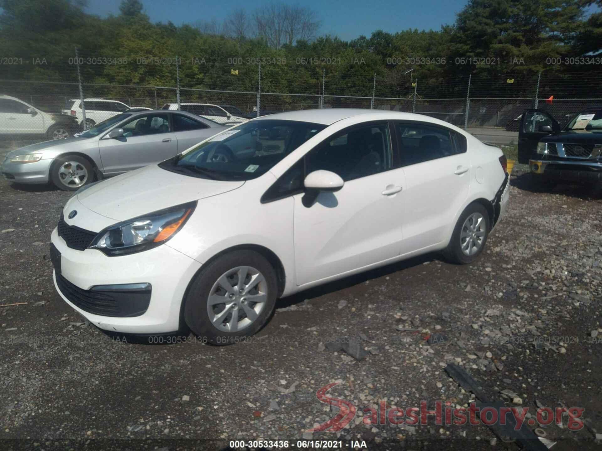 KNADM4A39H6045594 2017 KIA RIO