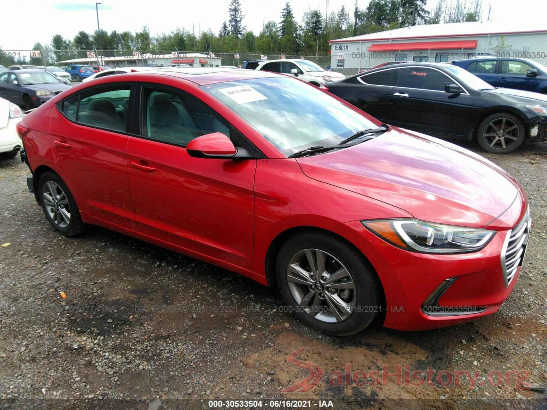 5NPD84LF6JH343398 2018 HYUNDAI ELANTRA