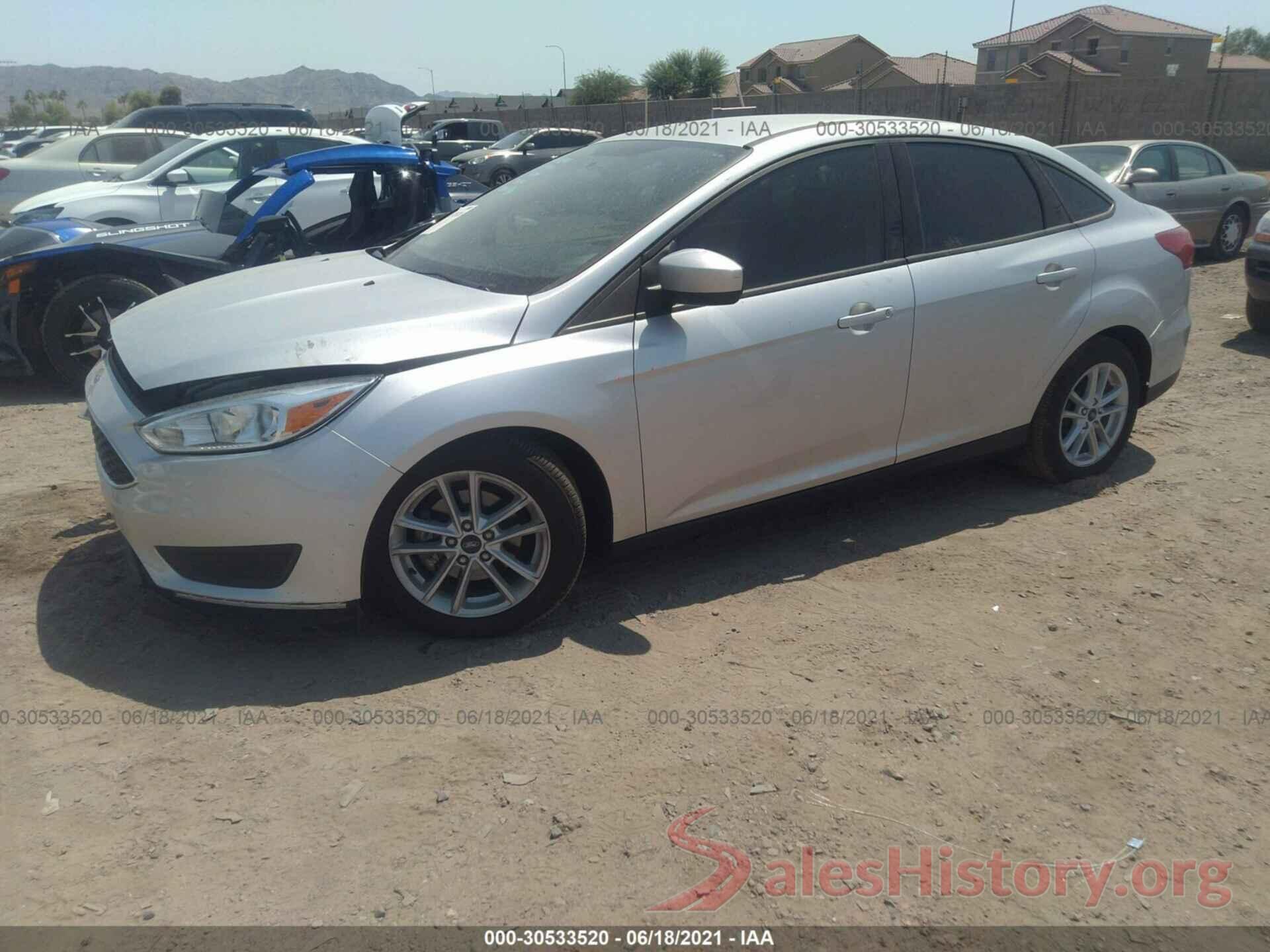 1FADP3F29JL288436 2018 FORD FOCUS