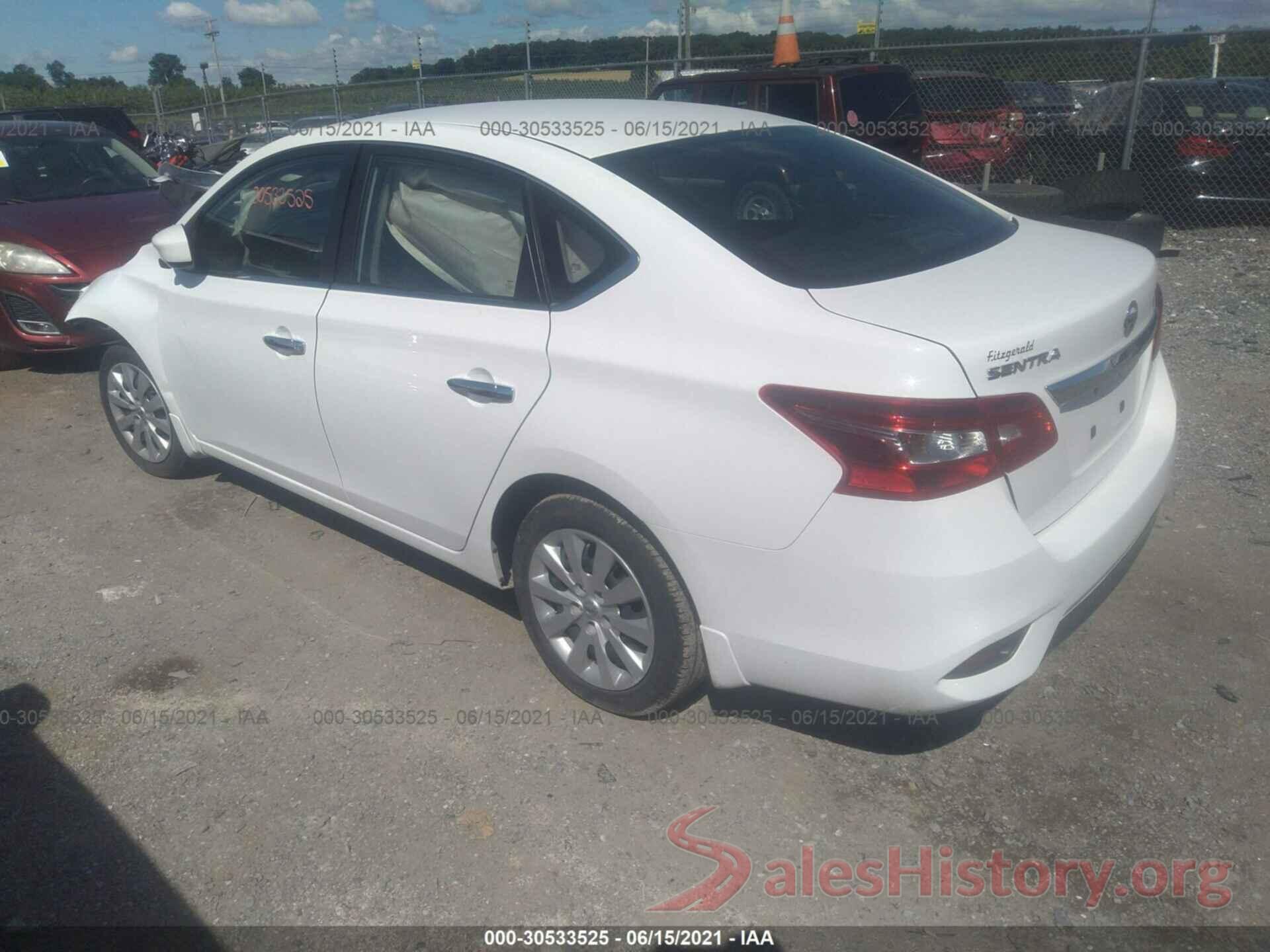 3N1AB7AP7KY312590 2019 NISSAN SENTRA