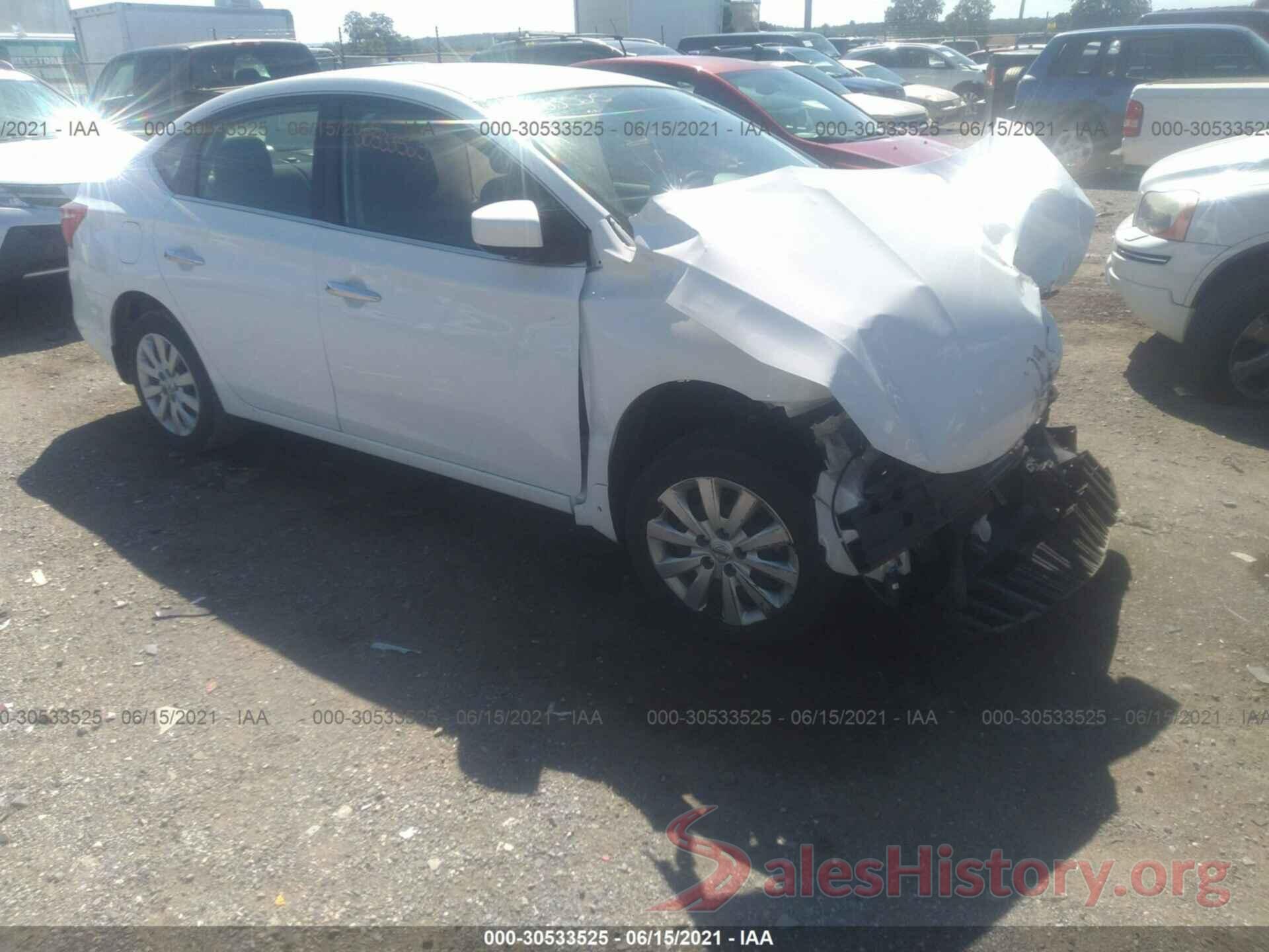 3N1AB7AP7KY312590 2019 NISSAN SENTRA