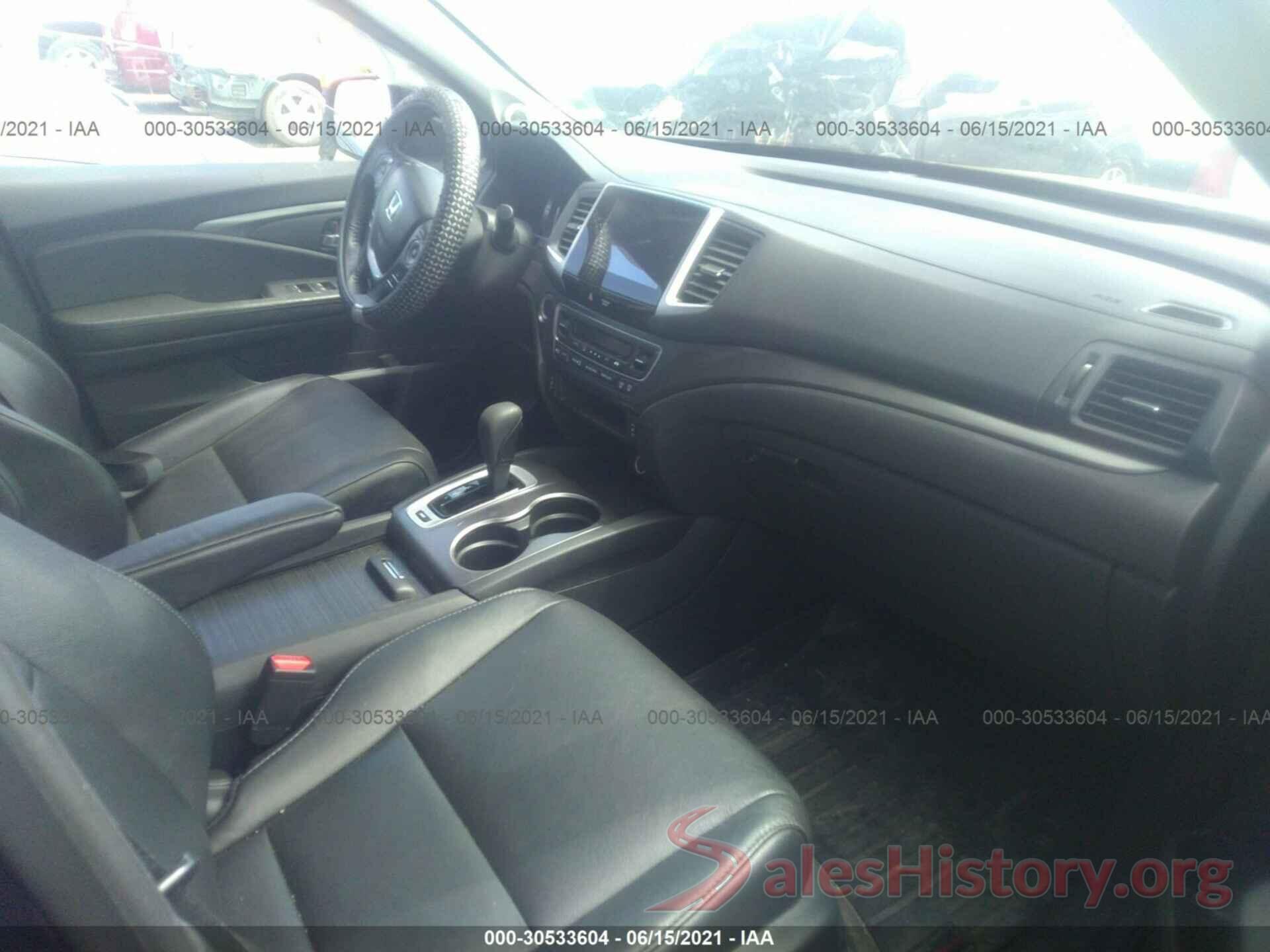 5FNYF5H58HB030567 2017 HONDA PILOT