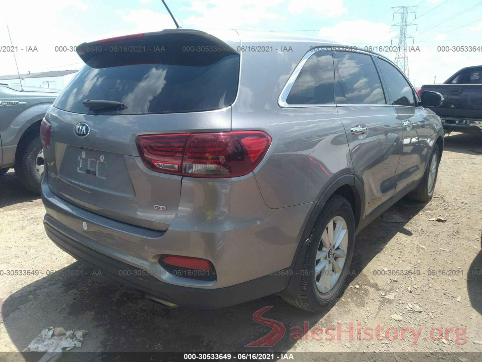 5XYPG4A30KG555960 2019 KIA SORENTO