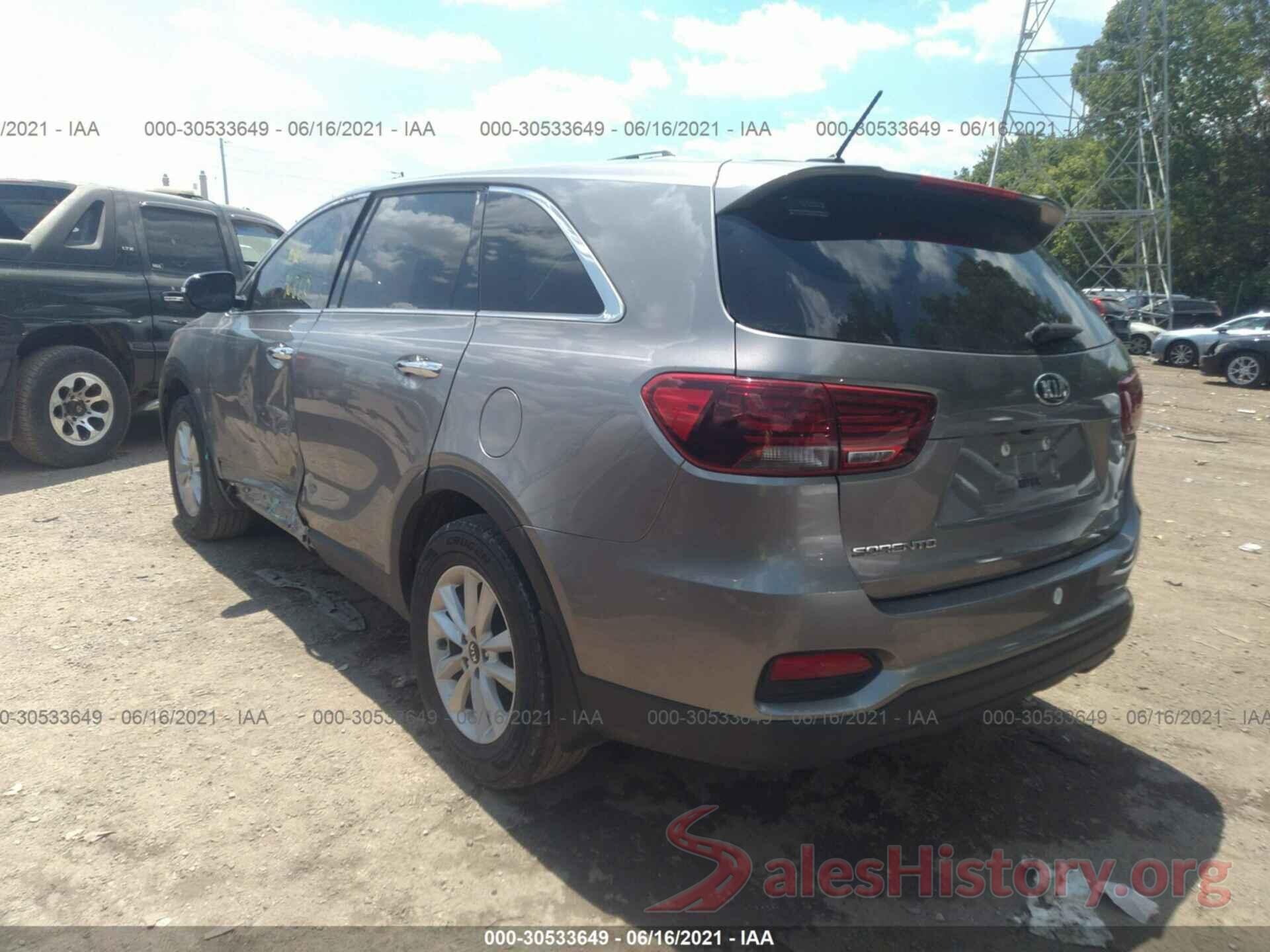 5XYPG4A30KG555960 2019 KIA SORENTO