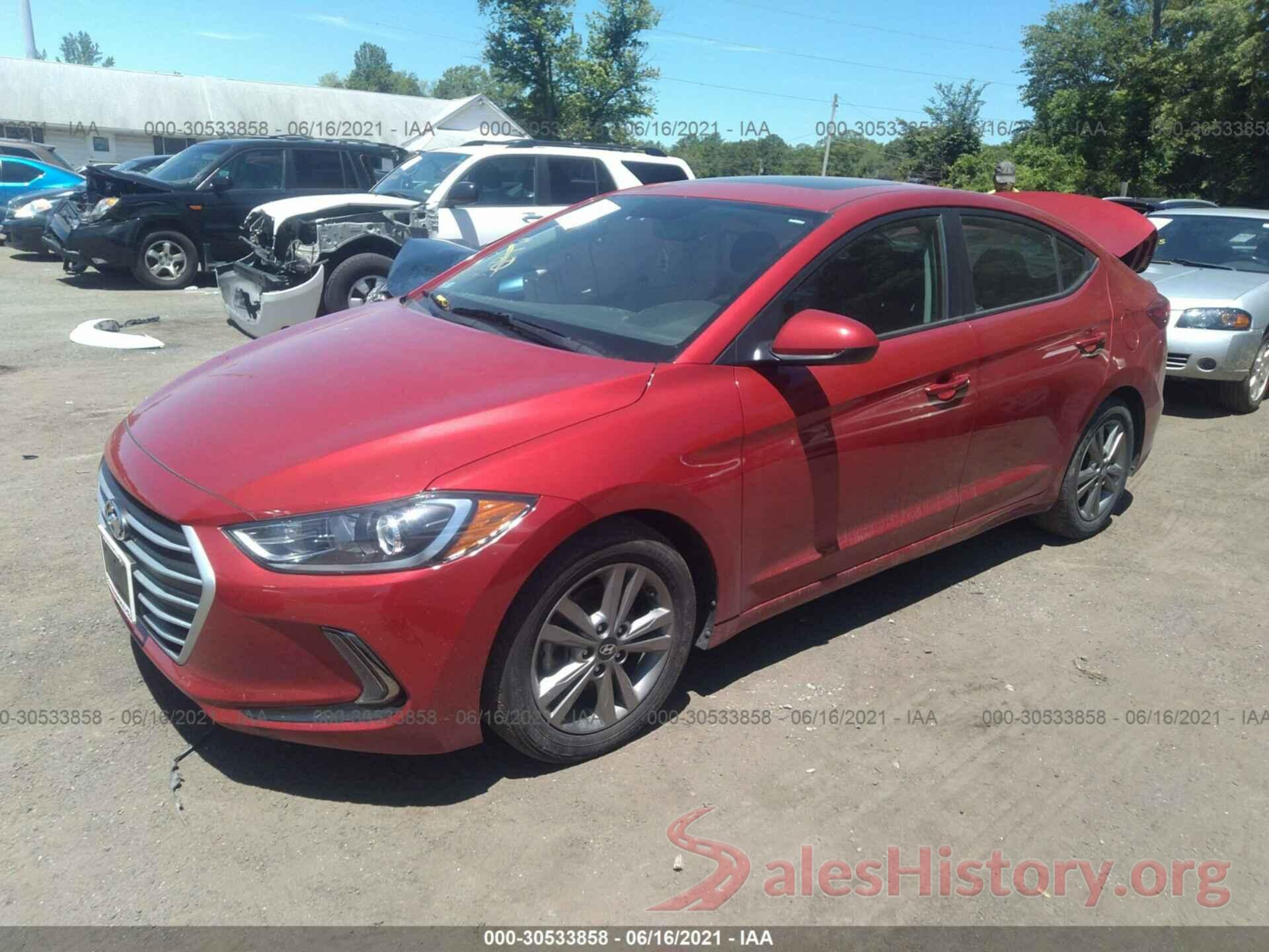 5NPD84LF1HH154362 2017 HYUNDAI ELANTRA