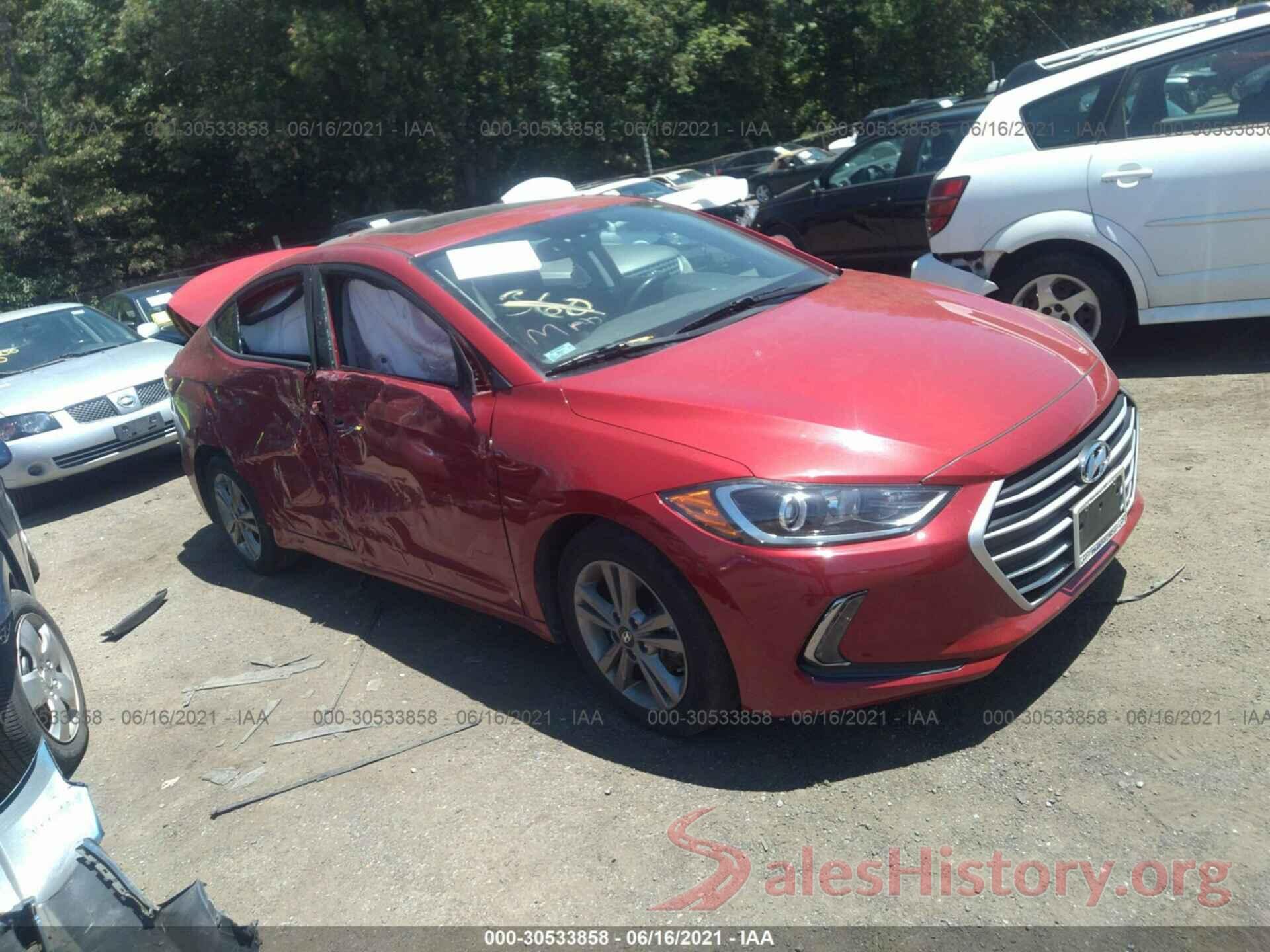 5NPD84LF1HH154362 2017 HYUNDAI ELANTRA