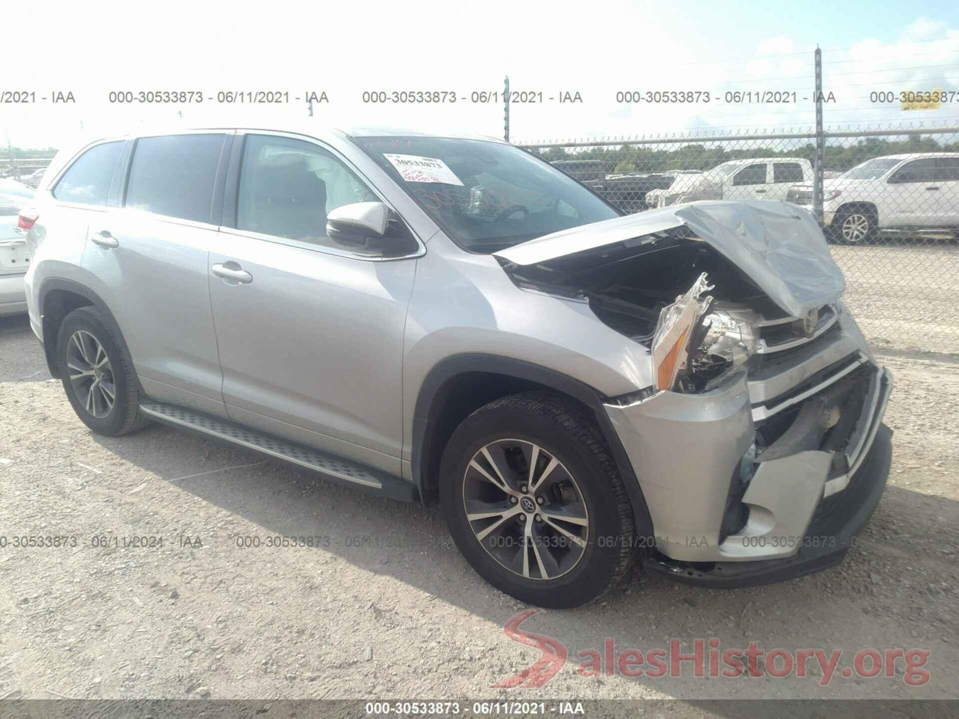 5TDZARFH9HS032069 2017 TOYOTA HIGHLANDER