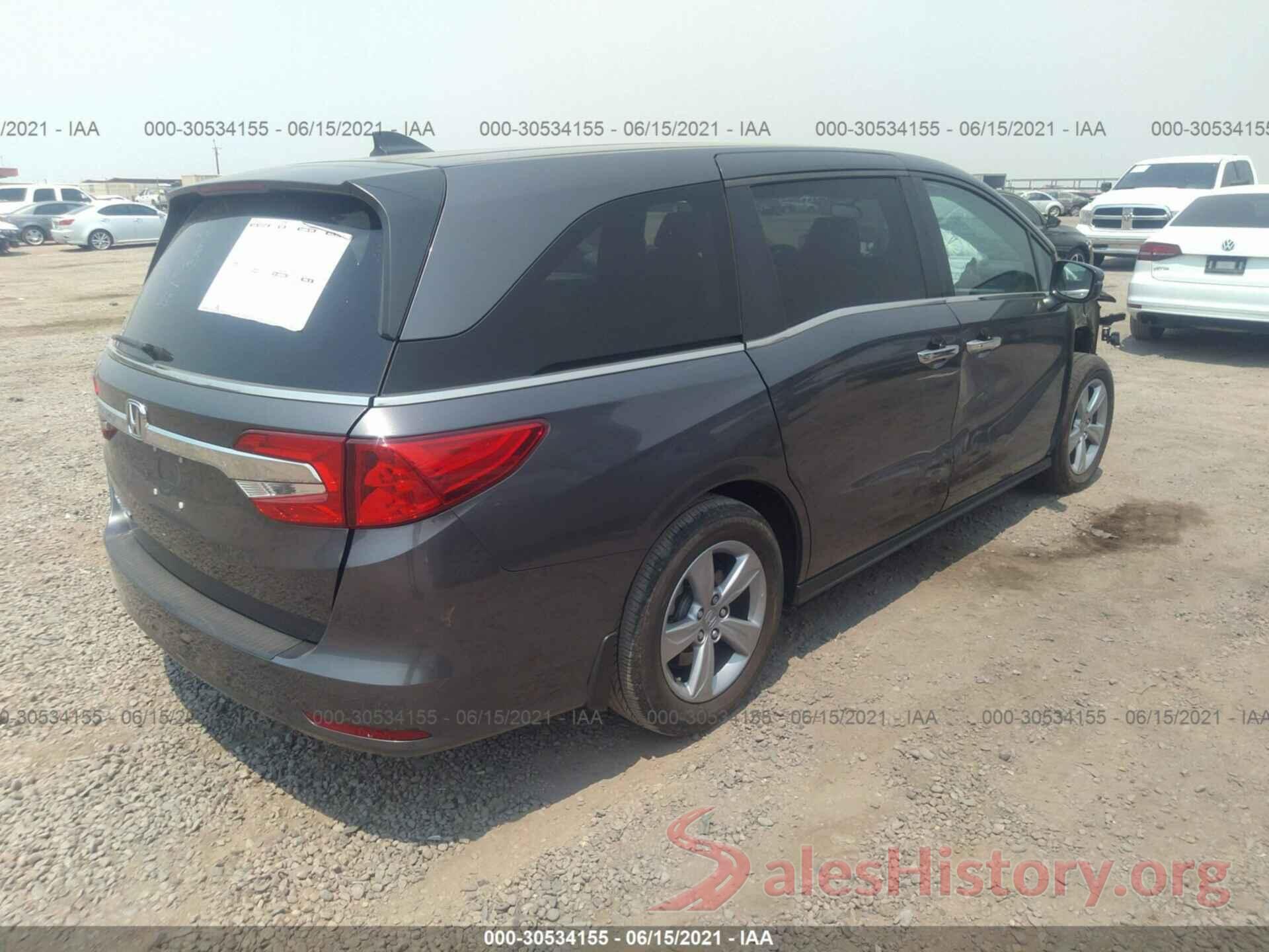 5FNRL6H51KB101375 2019 HONDA ODYSSEY