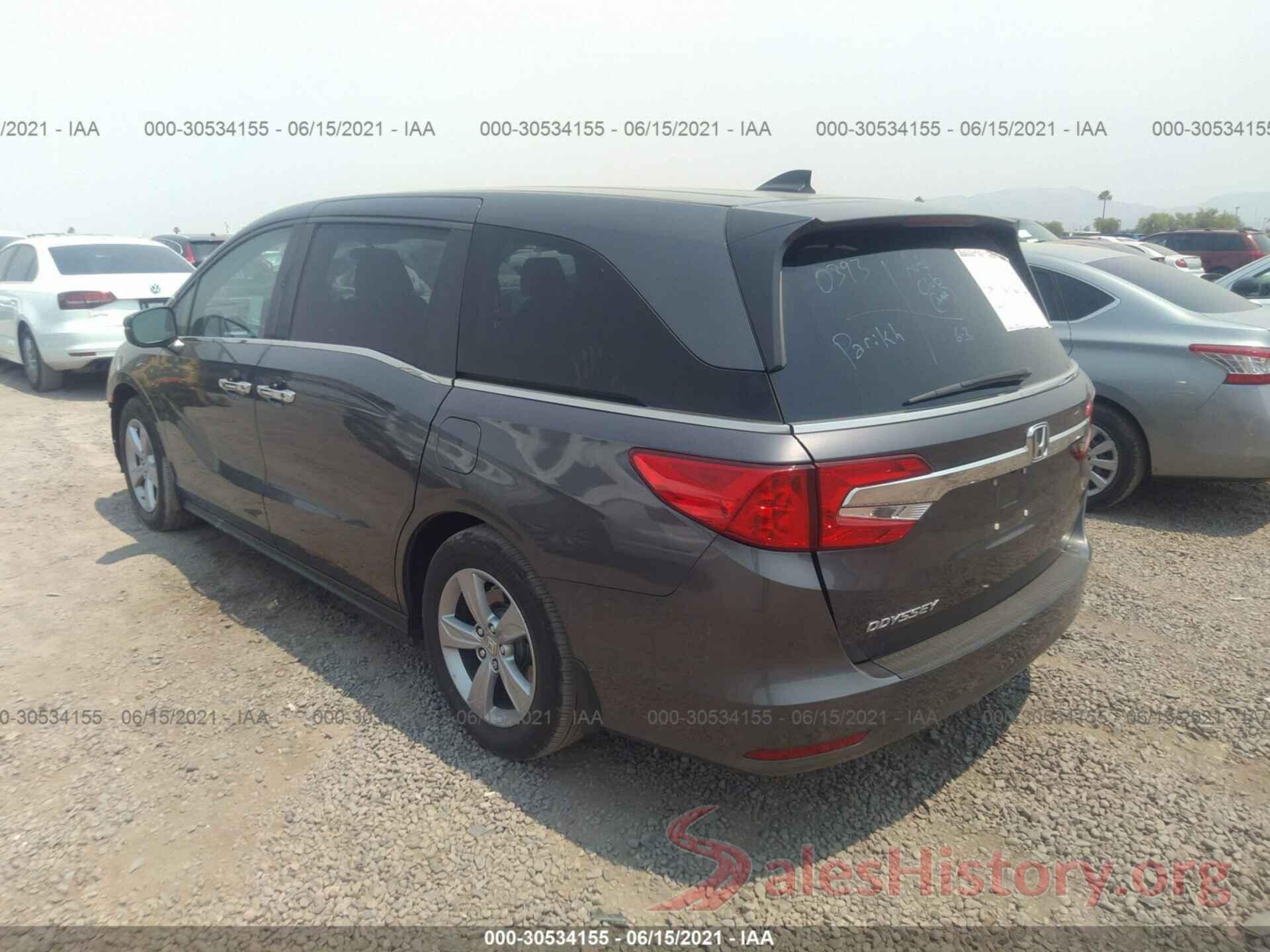 5FNRL6H51KB101375 2019 HONDA ODYSSEY