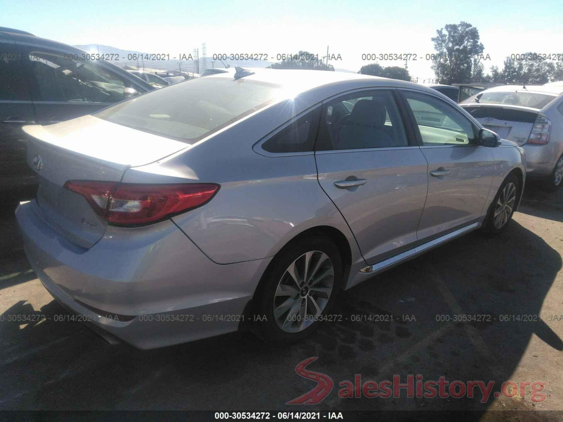 5NPE34AF6HH510813 2017 HYUNDAI SONATA