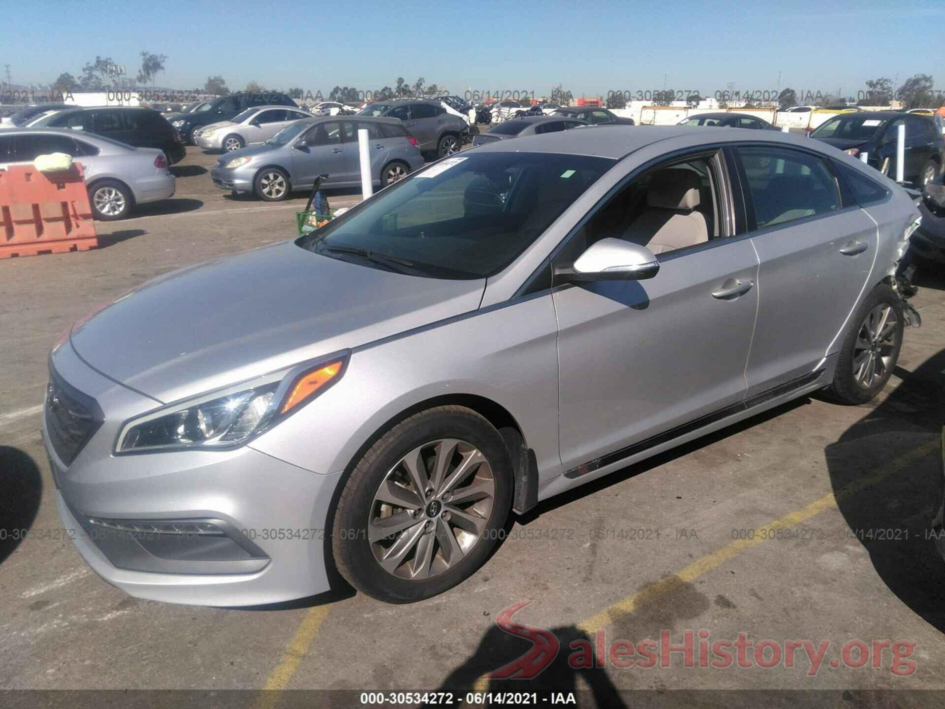 5NPE34AF6HH510813 2017 HYUNDAI SONATA