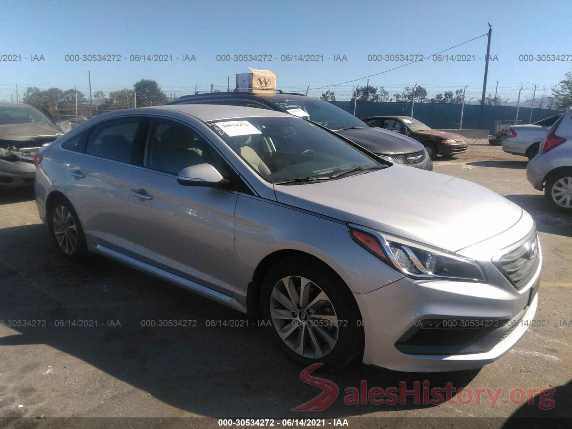 5NPE34AF6HH510813 2017 HYUNDAI SONATA