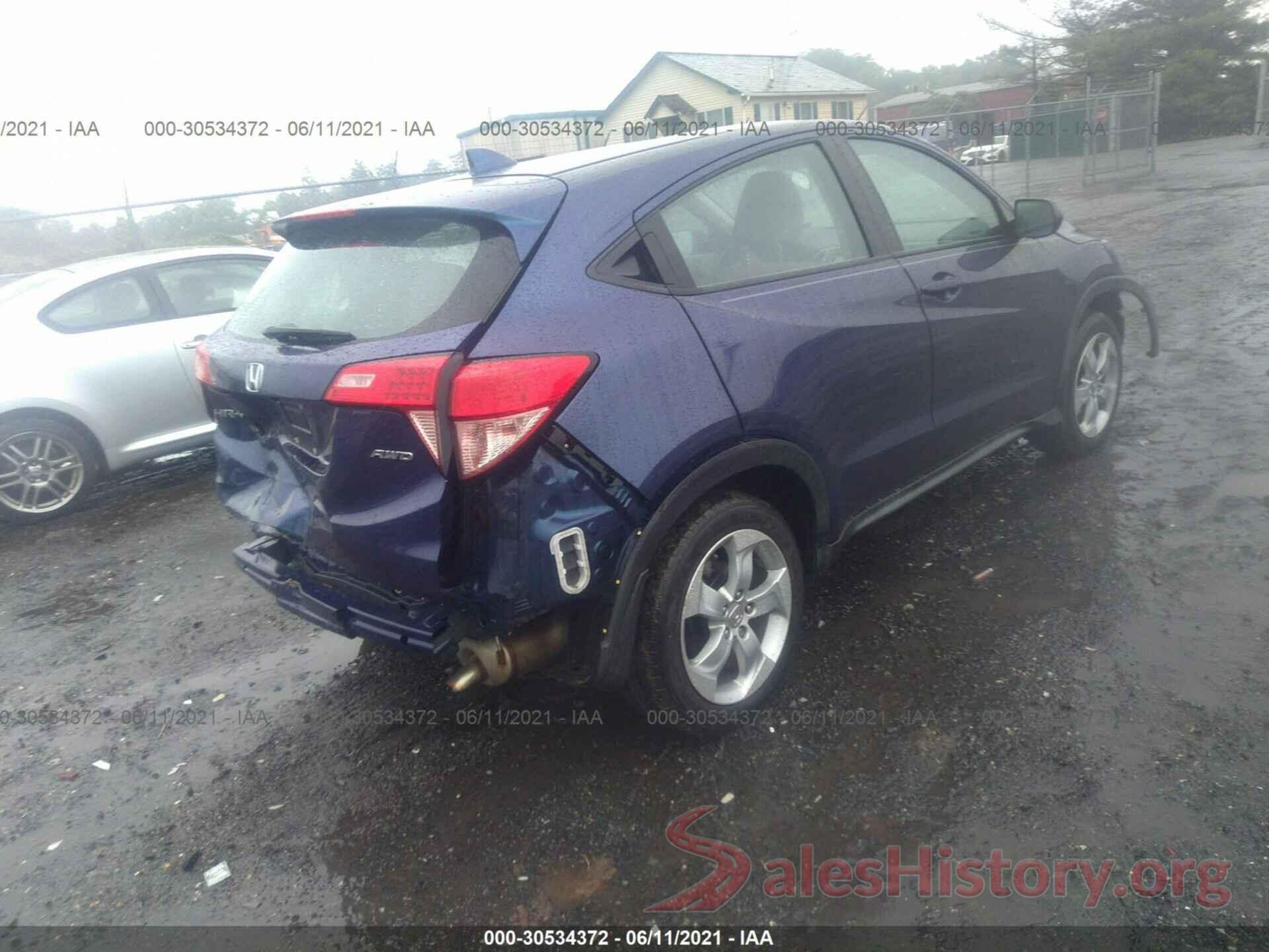 3CZRU6H39GM752066 2016 HONDA HR-V