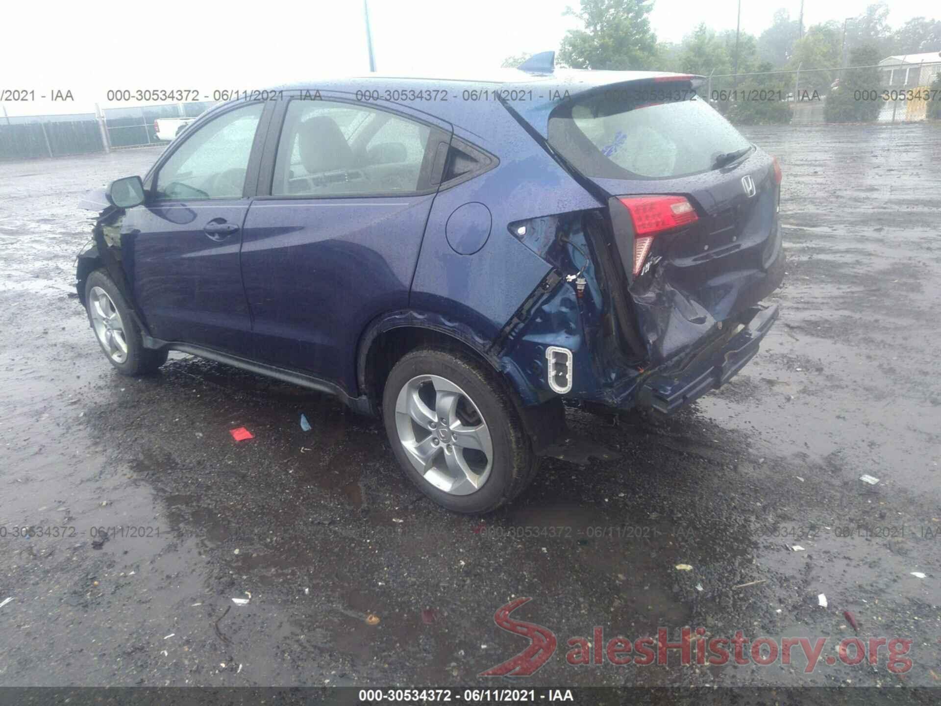 3CZRU6H39GM752066 2016 HONDA HR-V