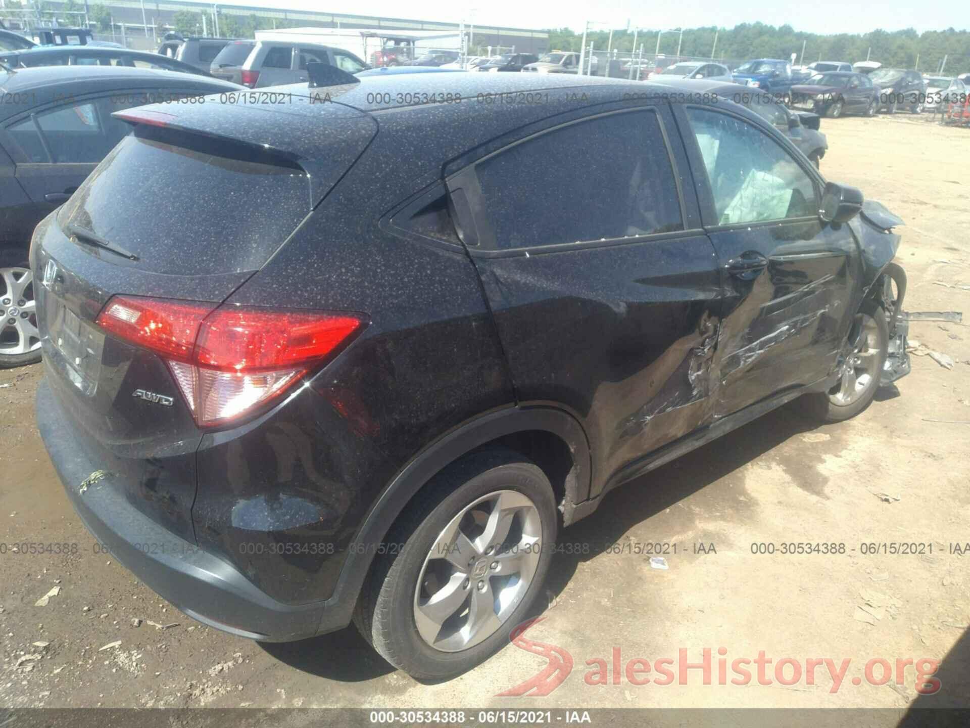 3CZRU6H50HG704408 2017 HONDA HR-V