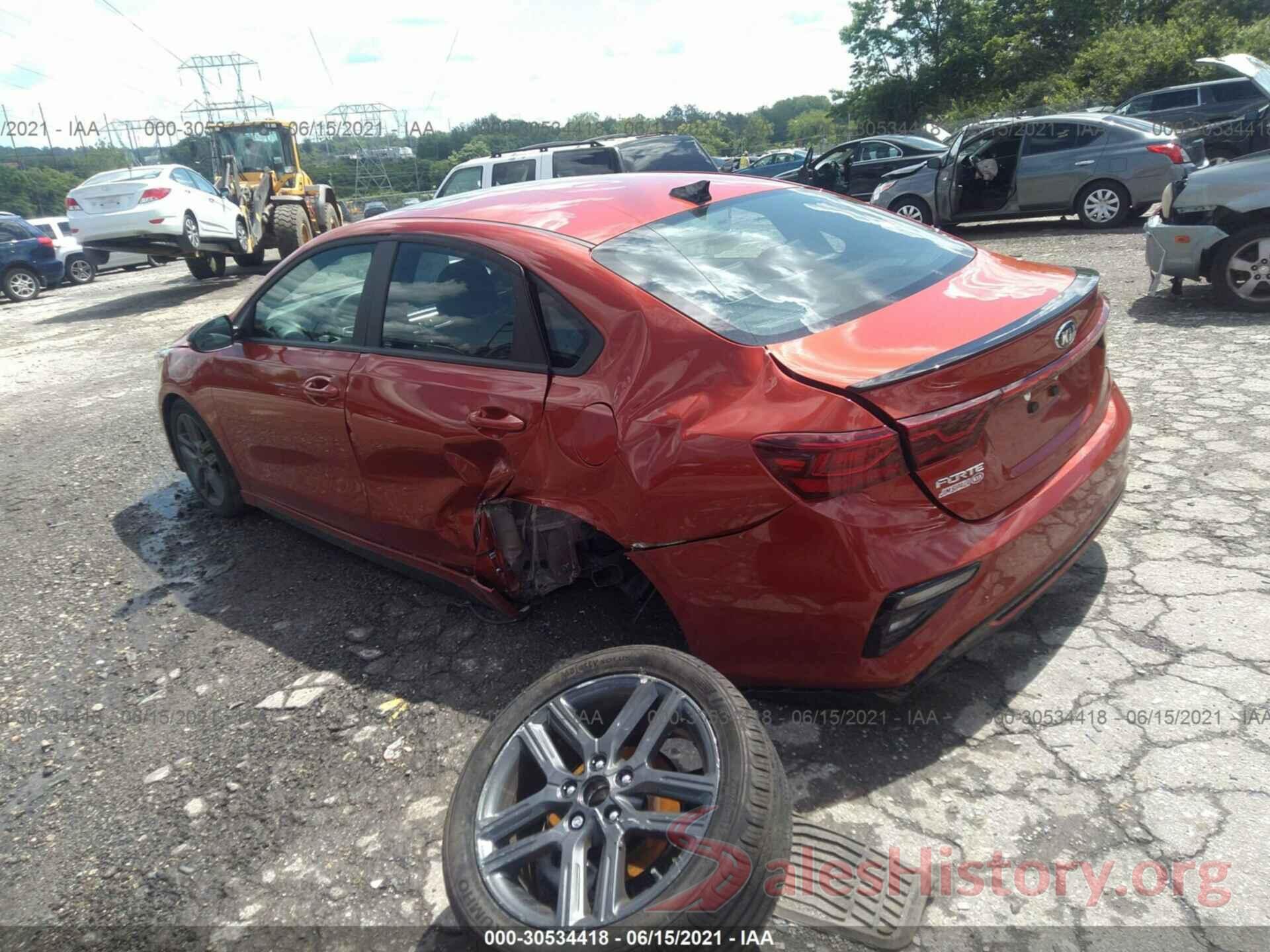 3KPF34AD4ME294333 2021 KIA FORTE