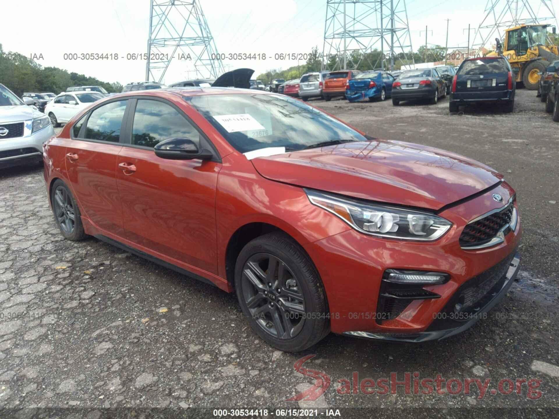 3KPF34AD4ME294333 2021 KIA FORTE