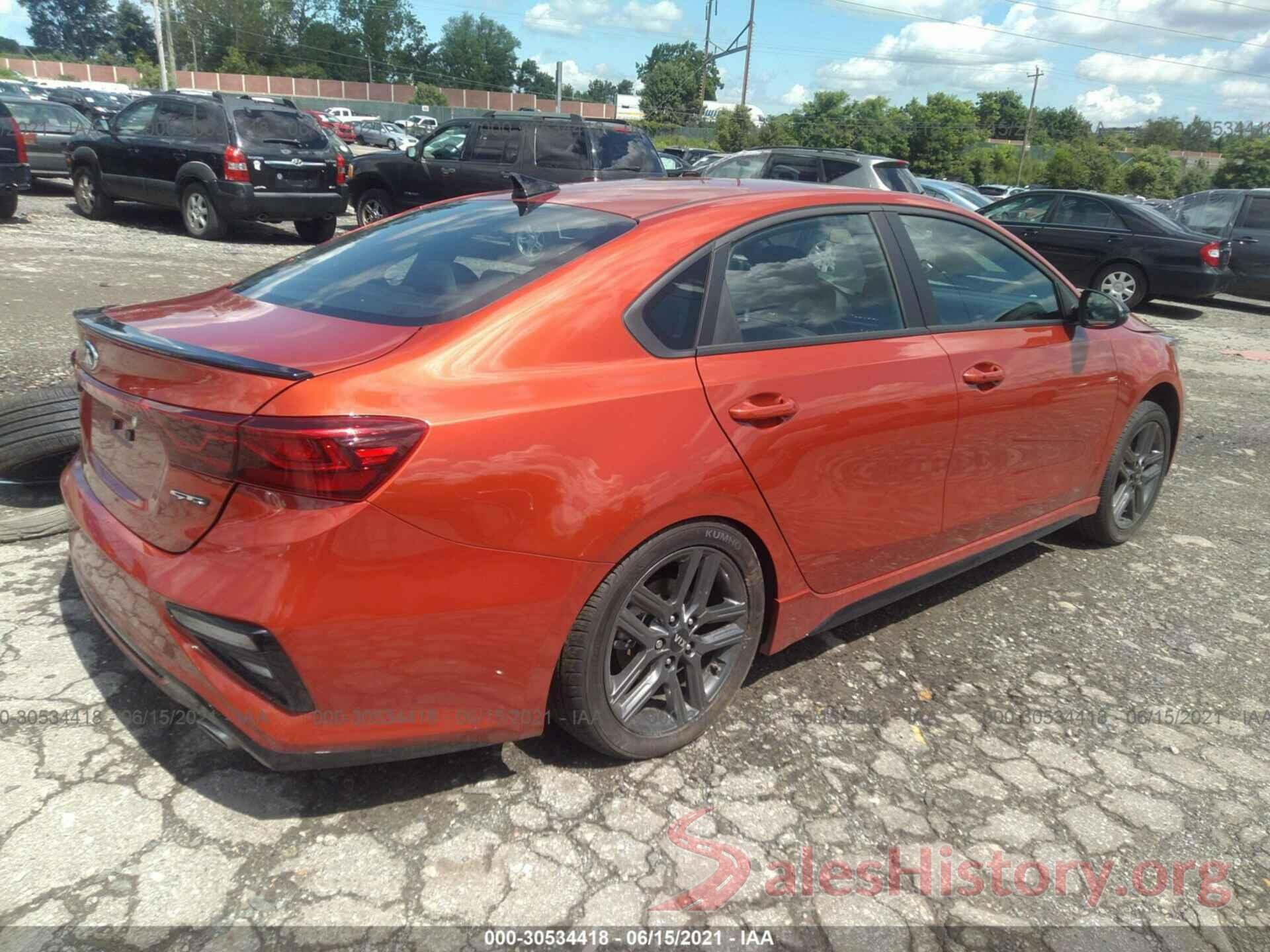 3KPF34AD4ME294333 2021 KIA FORTE