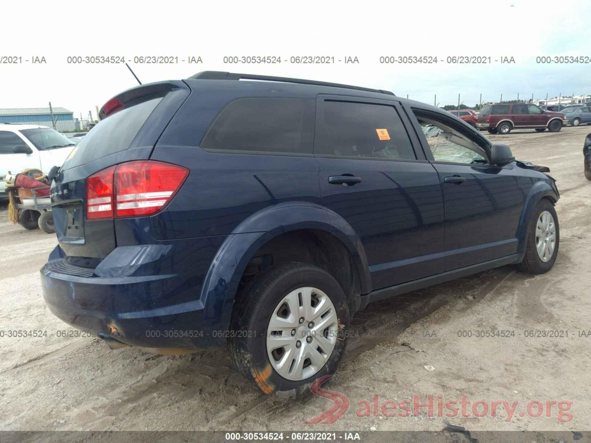 3C4PDCAB6JT242283 2018 DODGE JOURNEY