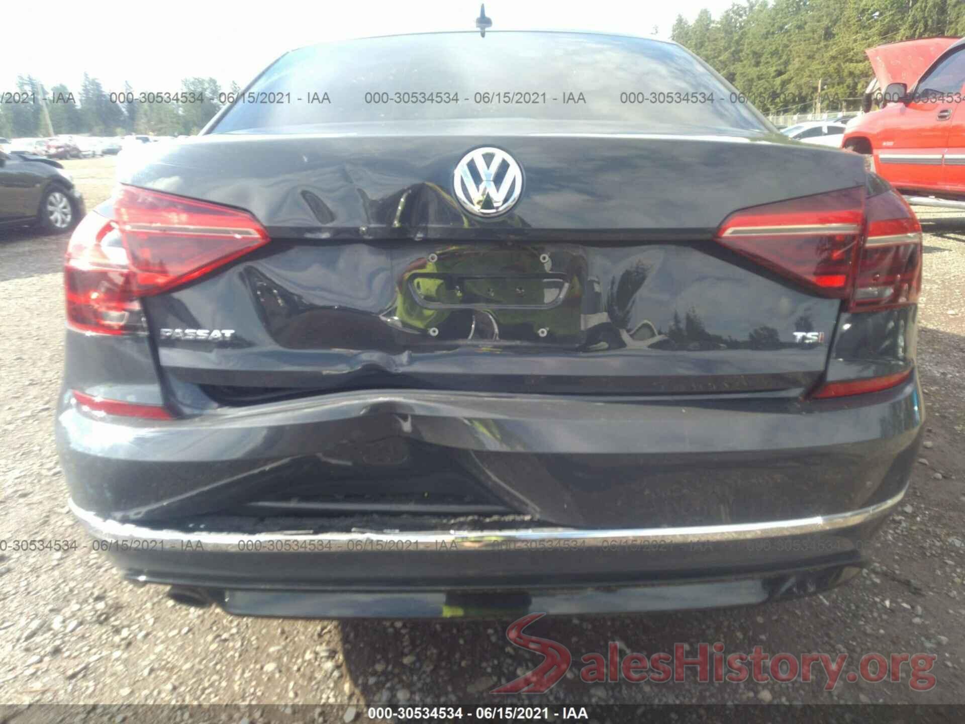 1VWAA7A39JC013751 2018 VOLKSWAGEN PASSAT