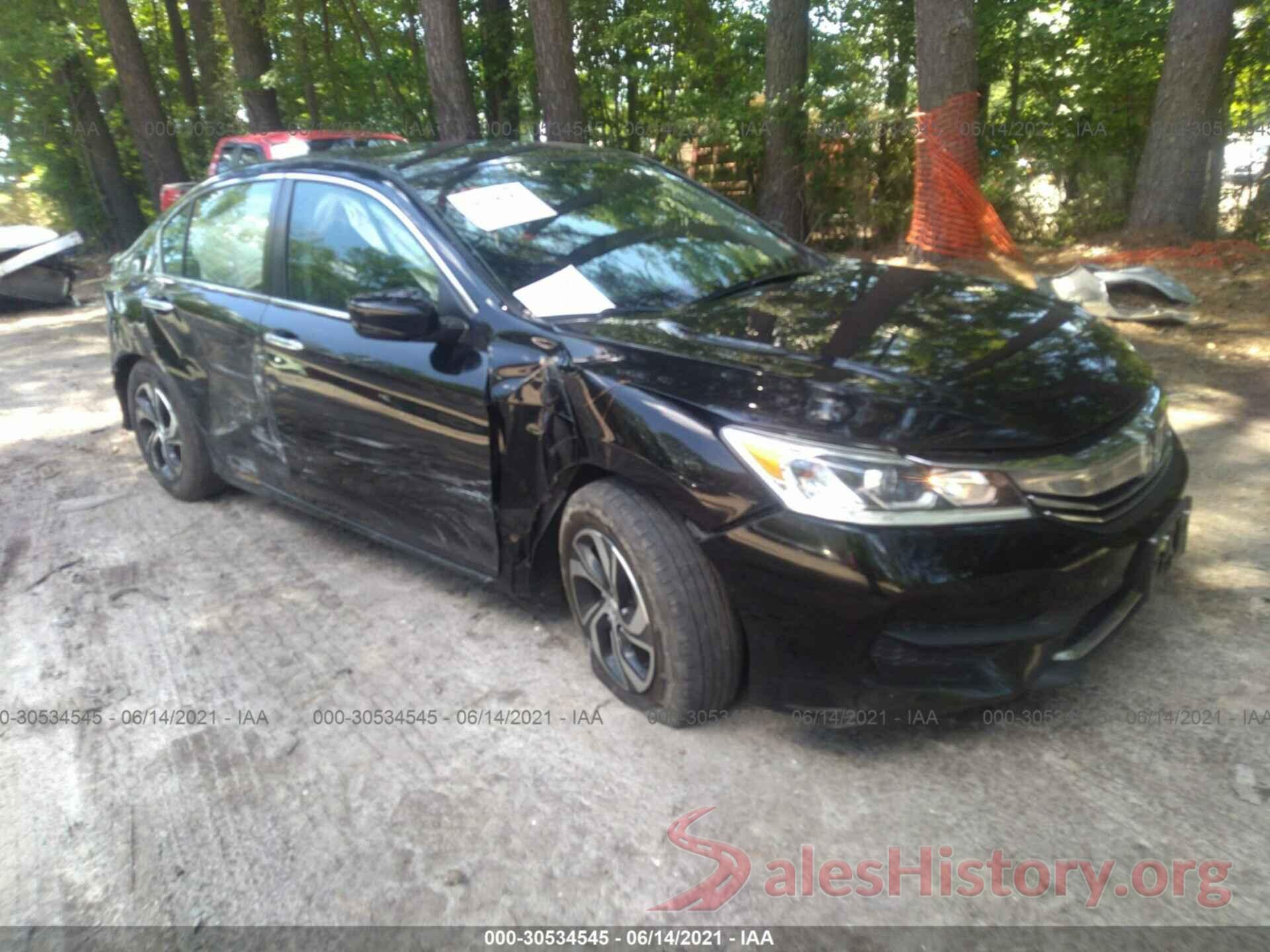 1HGCR2F36GA245603 2016 HONDA ACCORD SEDAN