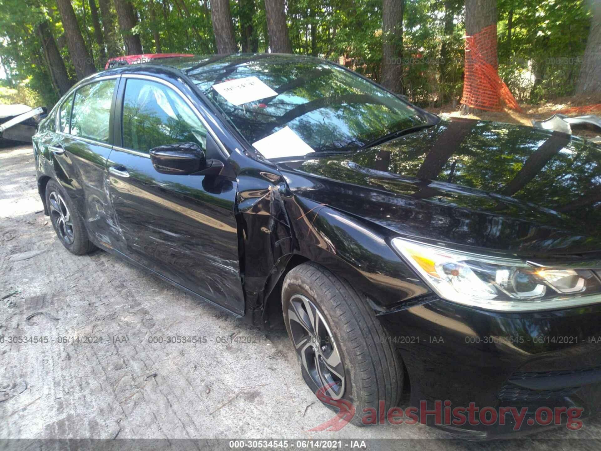 1HGCR2F36GA245603 2016 HONDA ACCORD SEDAN