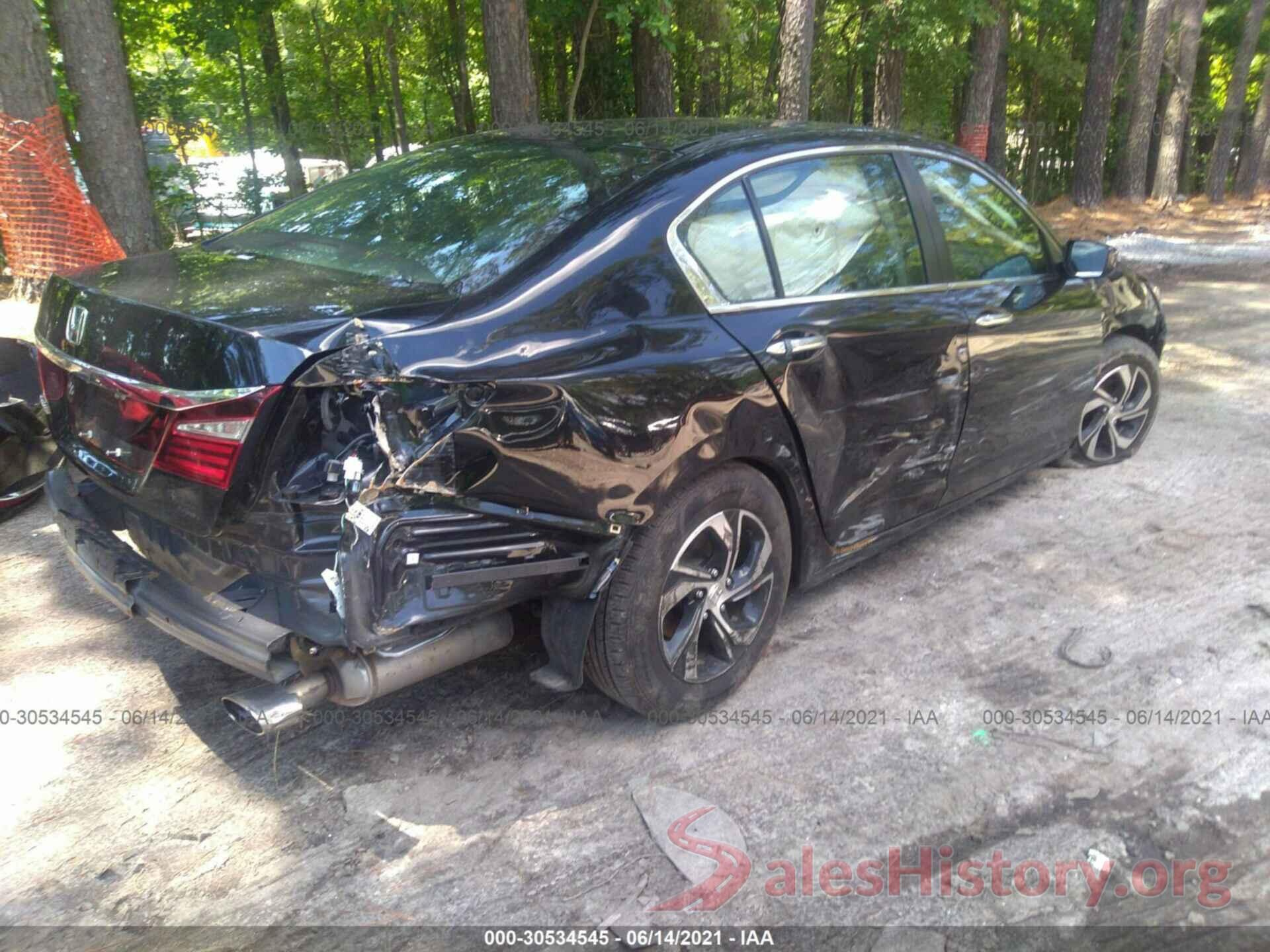 1HGCR2F36GA245603 2016 HONDA ACCORD SEDAN